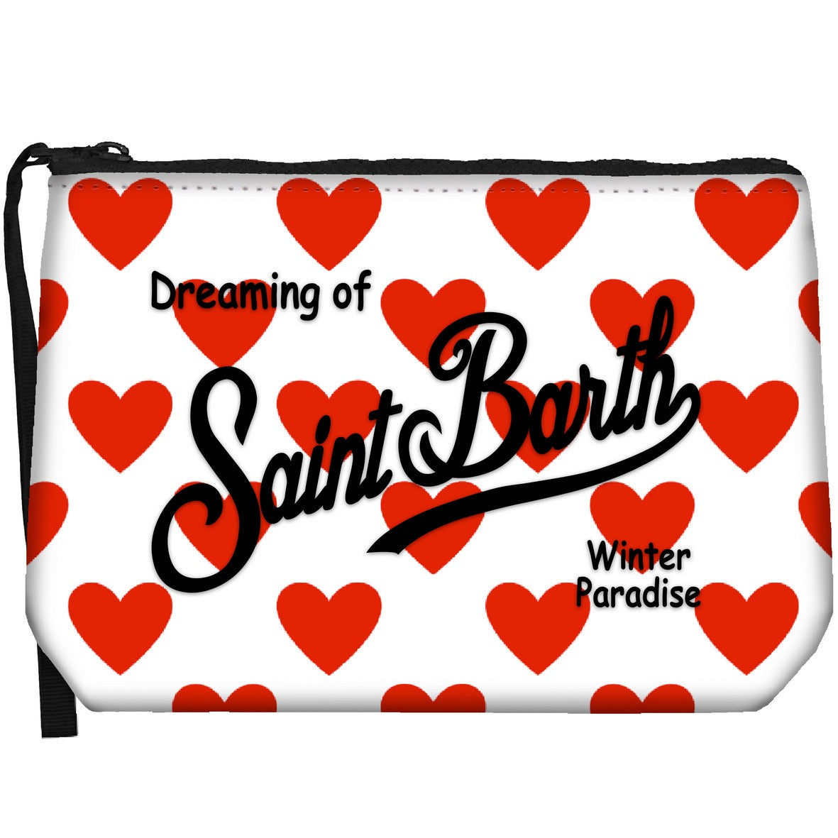 MC2 SAINT BARTH POCHETTE ALINE-Lovely Bianco Rosso