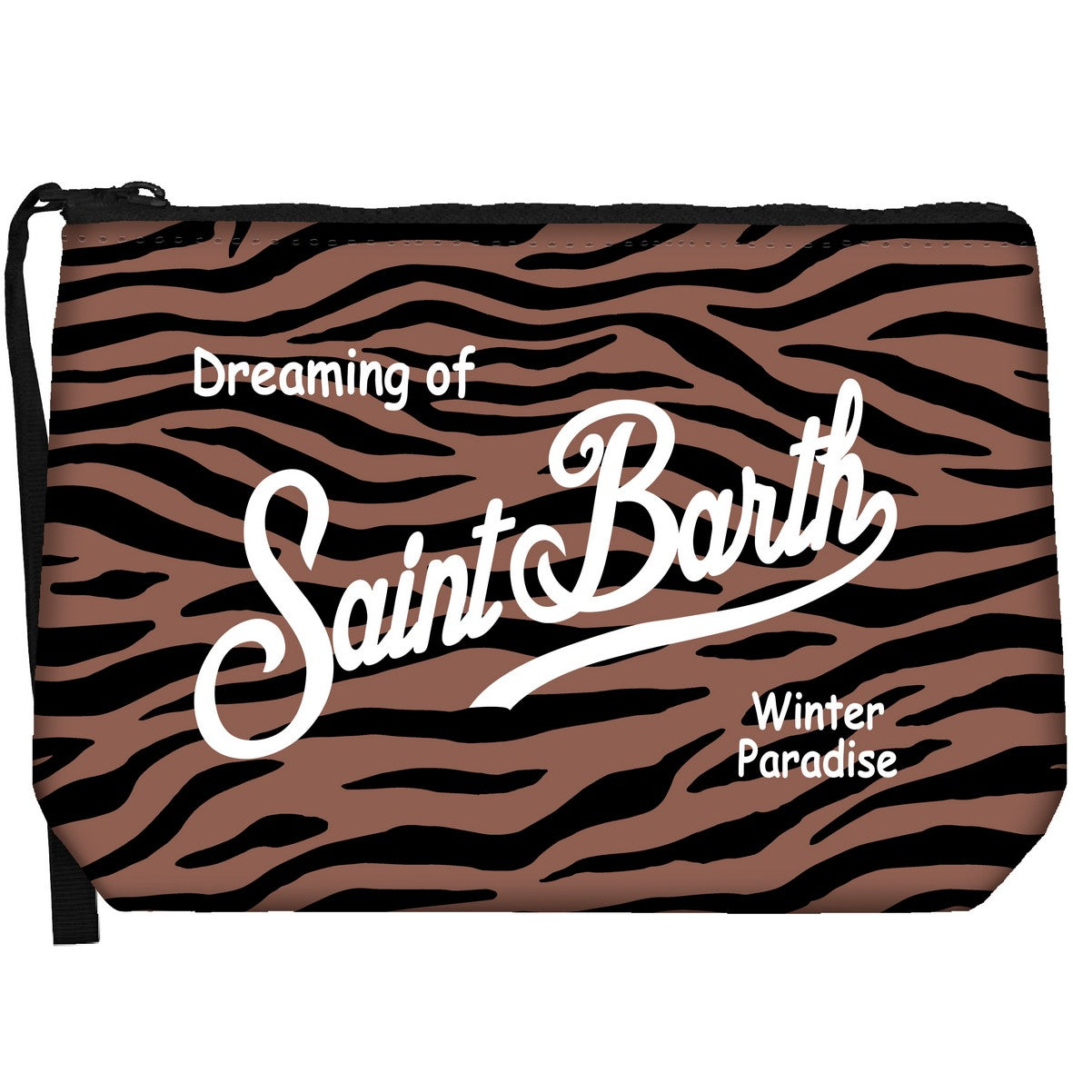 MC2 SAINT BARTH POCHETTE ALINE-Zebra Marrone