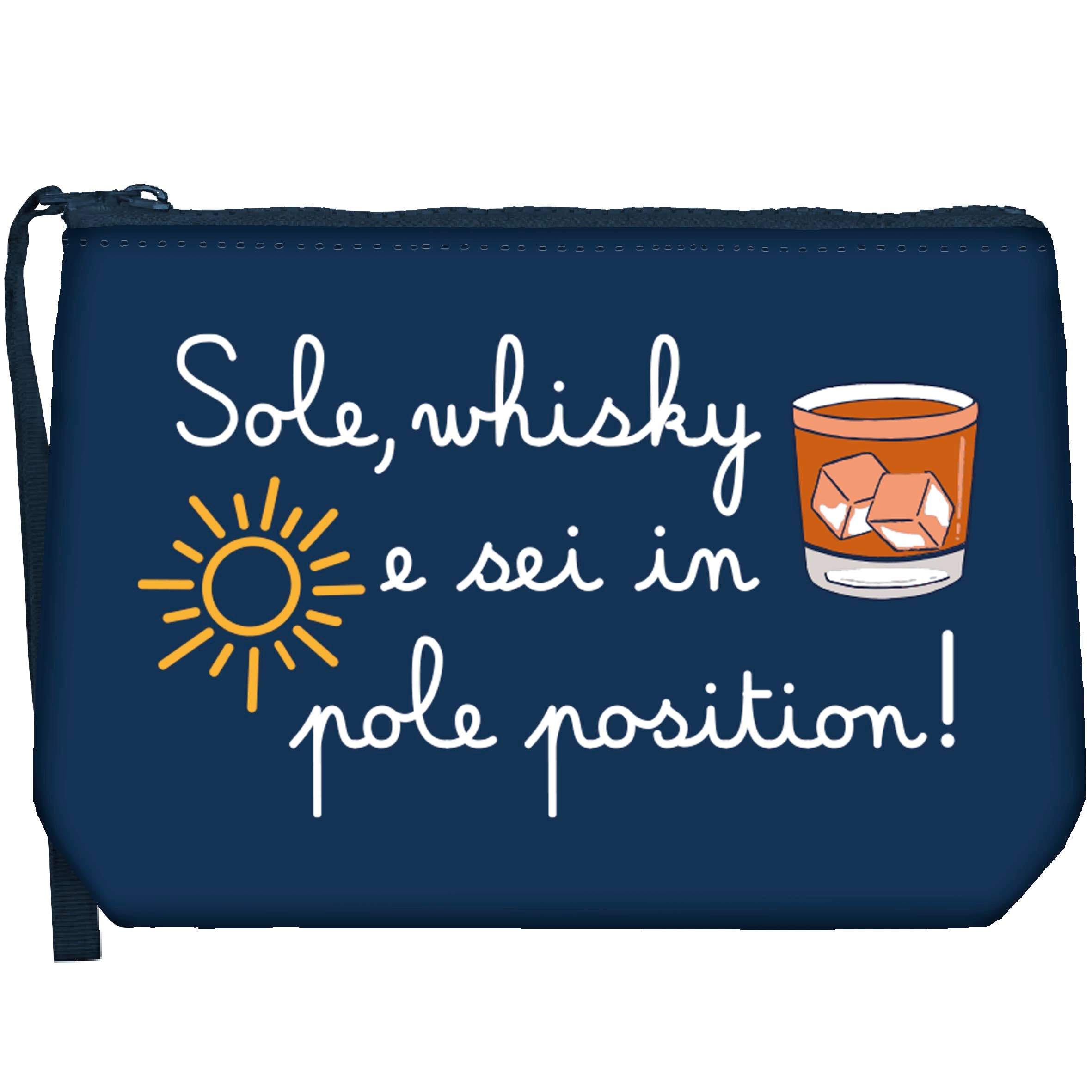 MC2 SAINT BARTH POCHETTE ALINE-Pole Position Navy