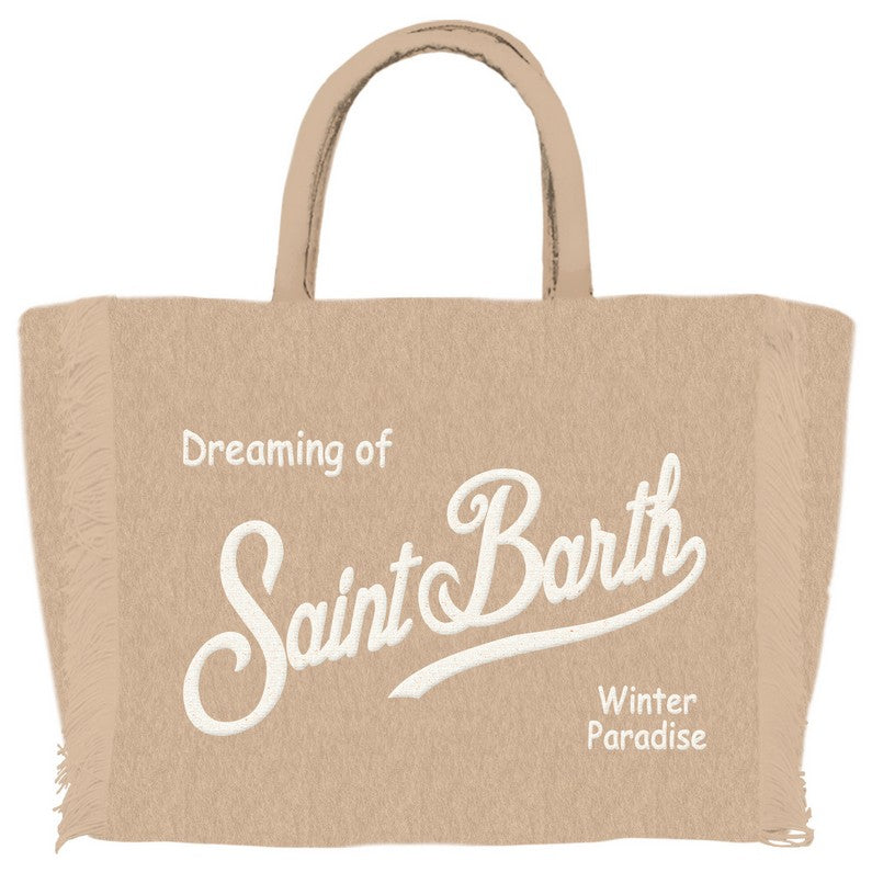 MC2 SAINT BARTH Borsa COLETTE FELT-Beige