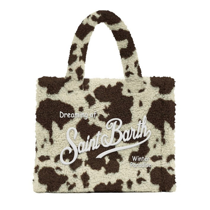 MC2 SAINT BARTH Borsa Colette Teddy-Cow Skin