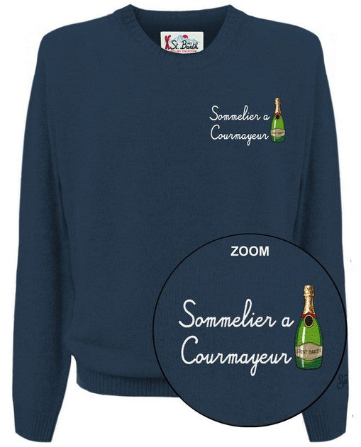 MC2 SAINT BARTH Maglione Uomo Heron Light-Sommelier Navy
