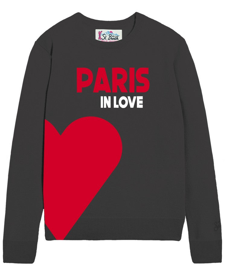 MC2 SAINT BARTH Maglione Donna NEW QUEEN-Paris Big Love Nero