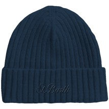 MC2 SAINT BARTH Berretto Uomo Wegen Wool-Night blue