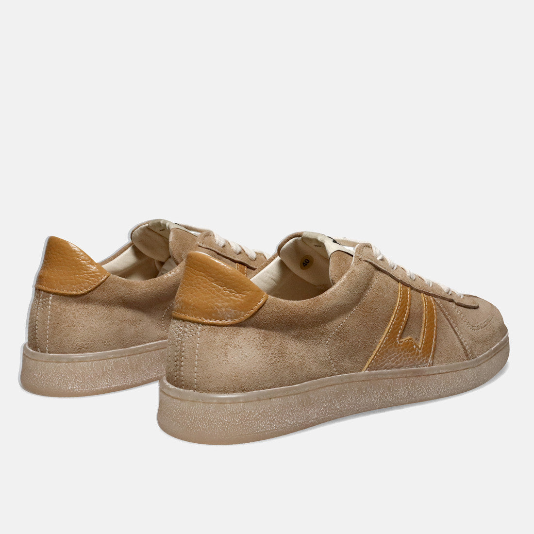 MOMA Sneaker Uomo Vulcano-Beige Ocra