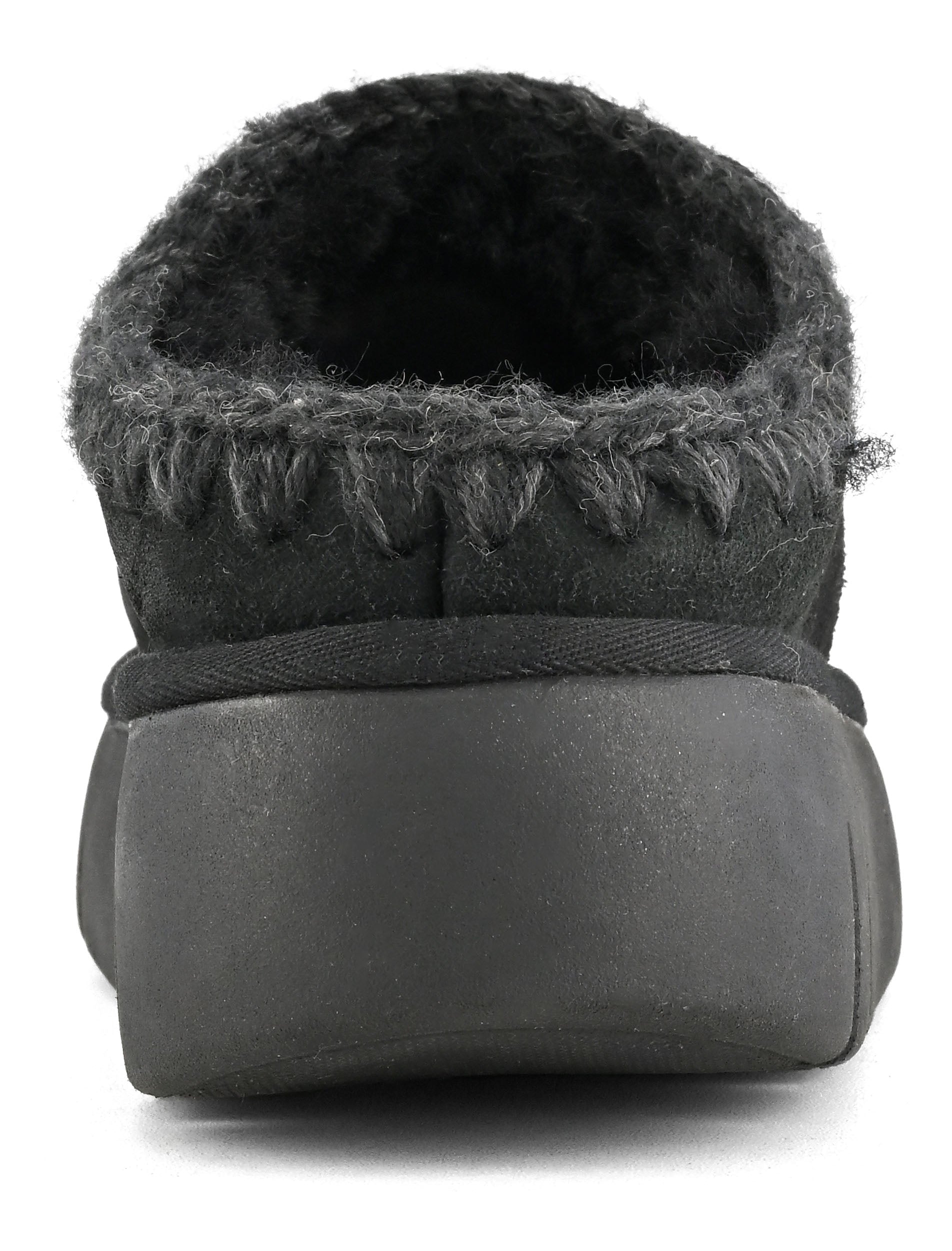 MOU Ciabatta Donna Bounce Clog Metal Logo-Black