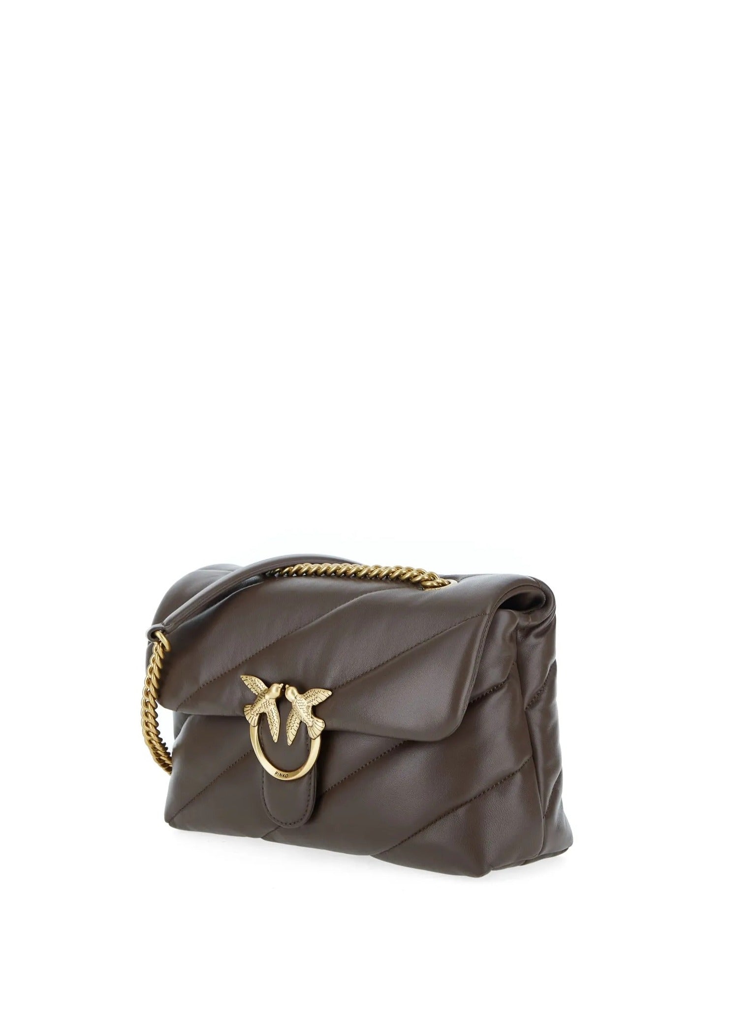 PINKO Borsa Love Puff Classic-Marrone