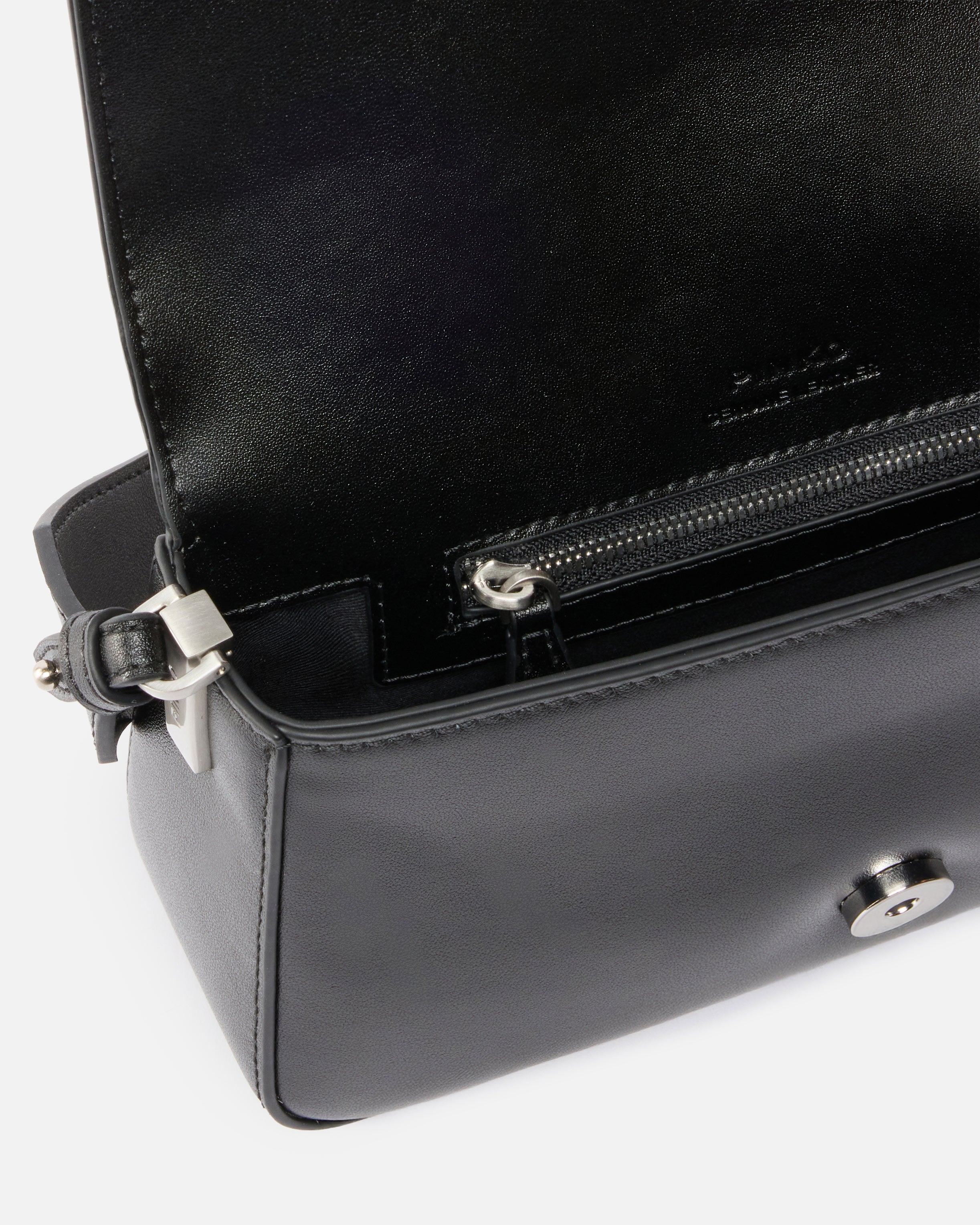 PINKO Borsa Love One Mini Slouchy-Nero Silver