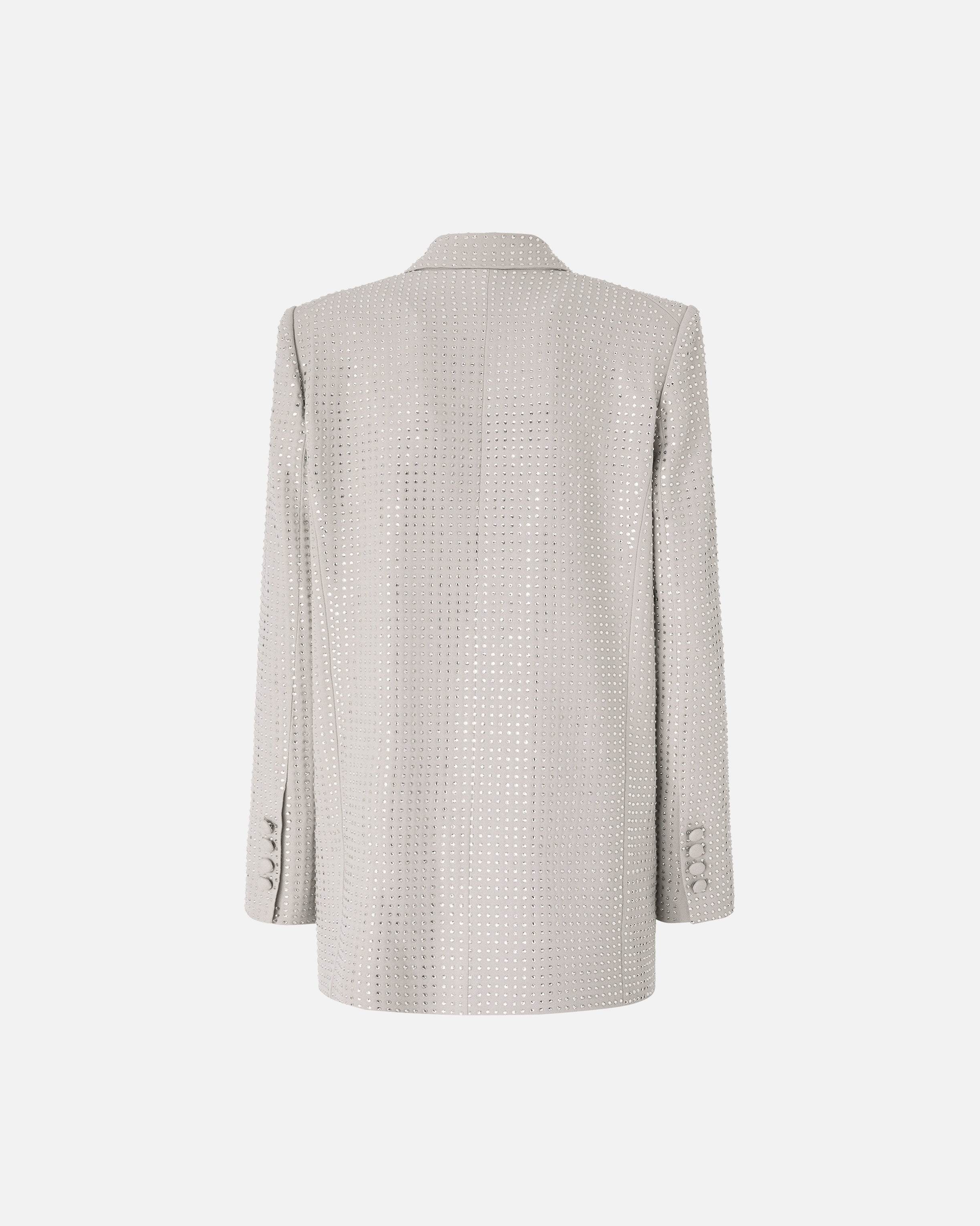 PINKO Giacca Doppiopetto Deledda-Grigio Strass