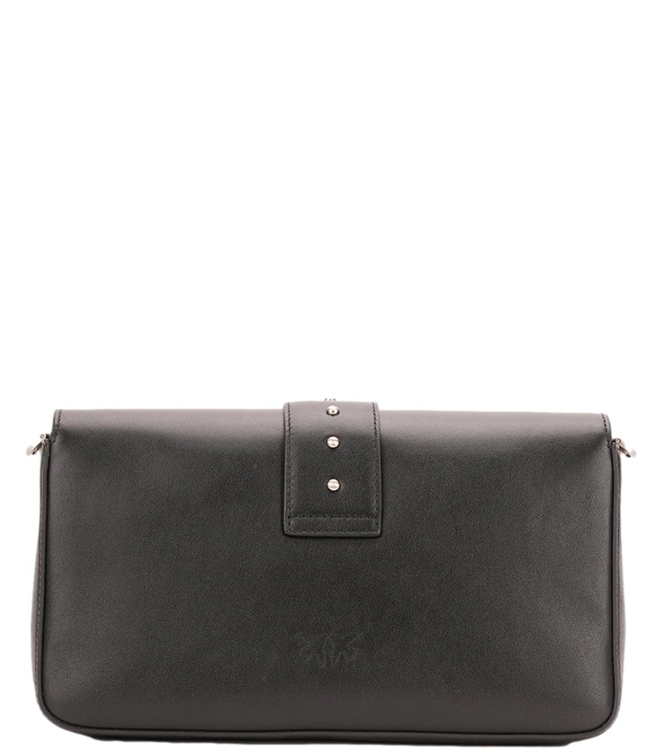 PINKO Borsa Love One Classic Slouchy-Nero Silver