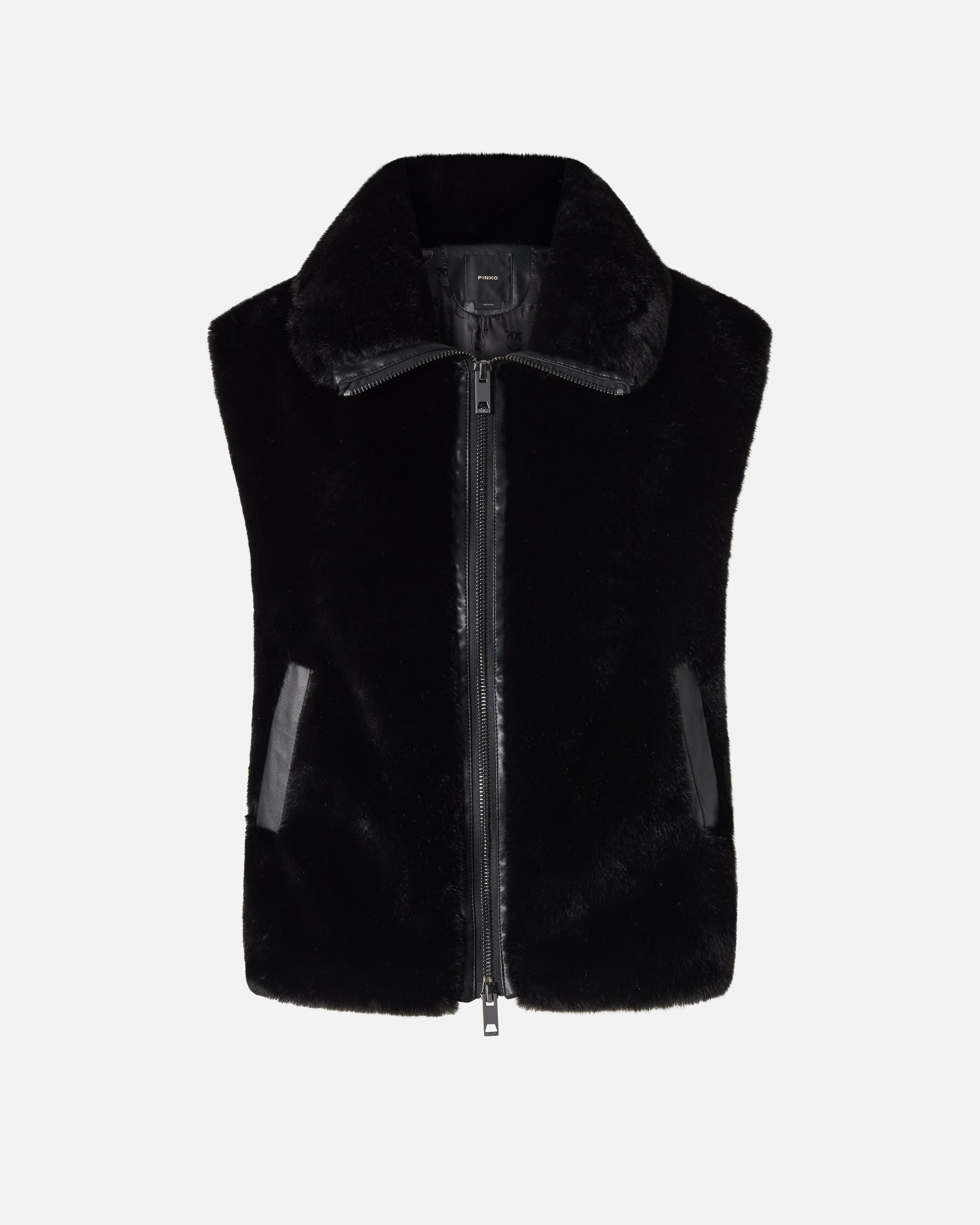 PINKO Gilet Aspen-Nero Limousine