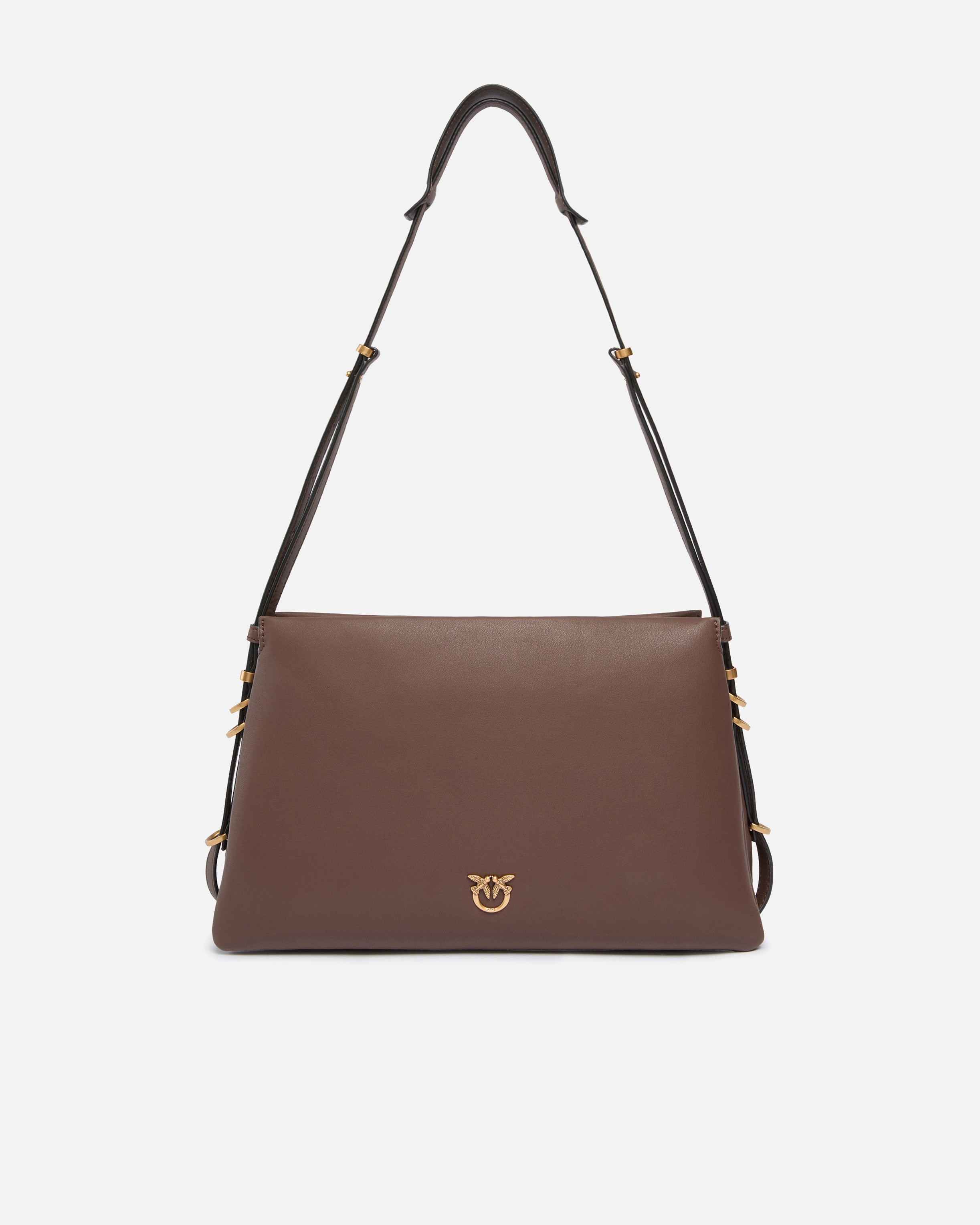 PINKO Borsa One Two Three-Marrone
