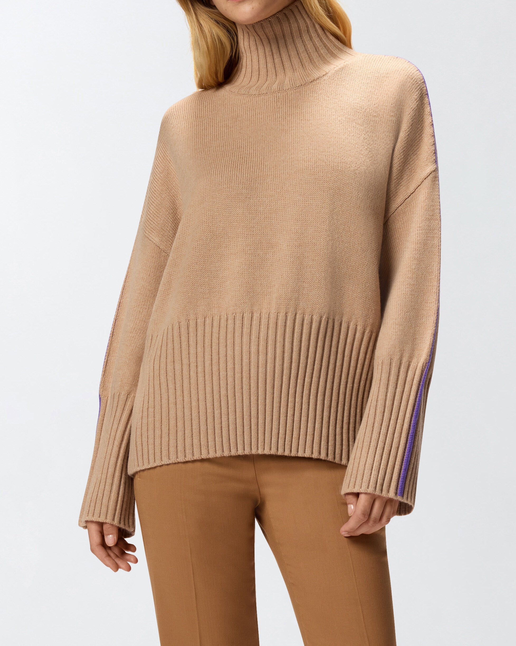 PINKO Maglione Barbados-Beige Viola