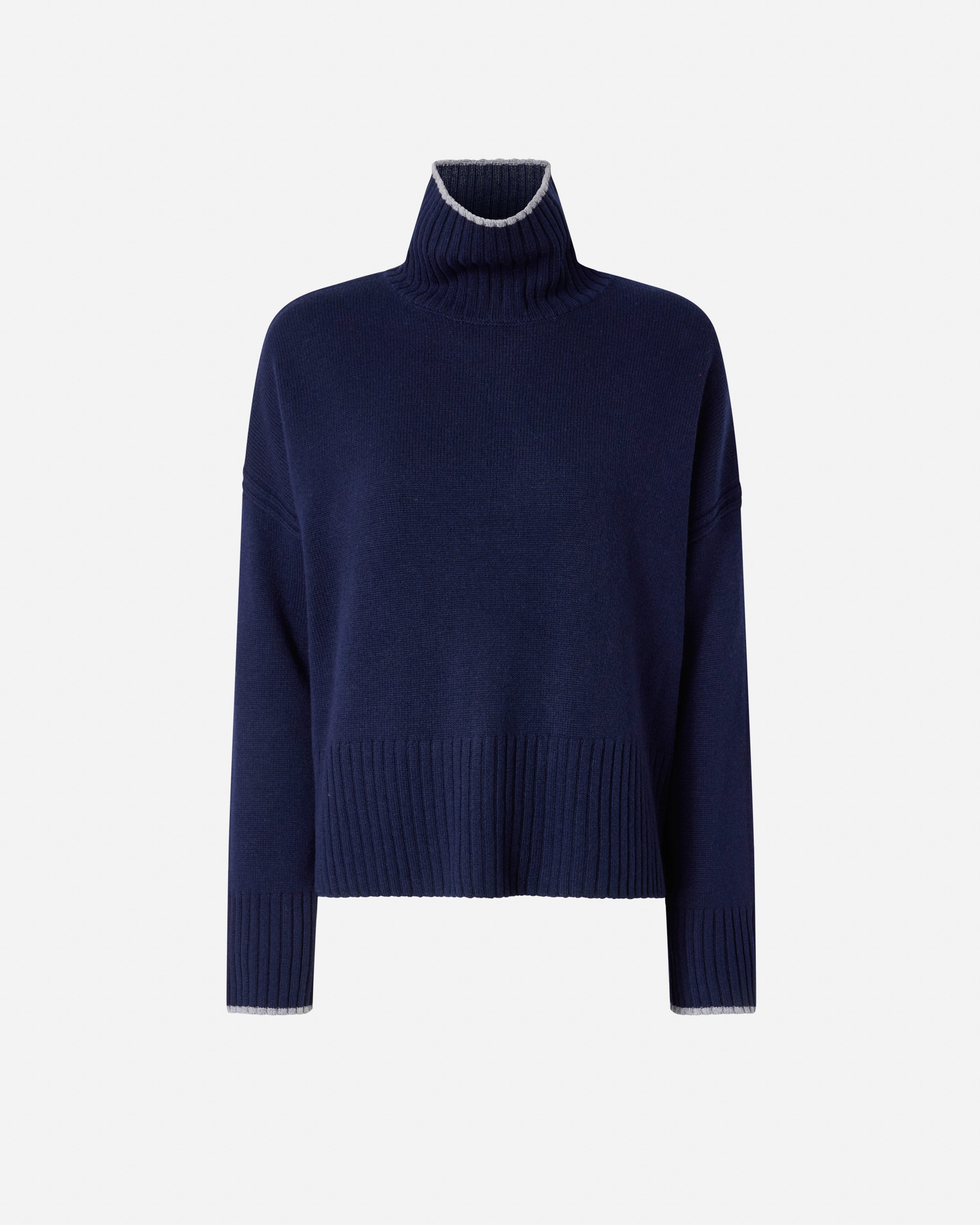 PINKO Maglia Dolcevita Falkland-Blu