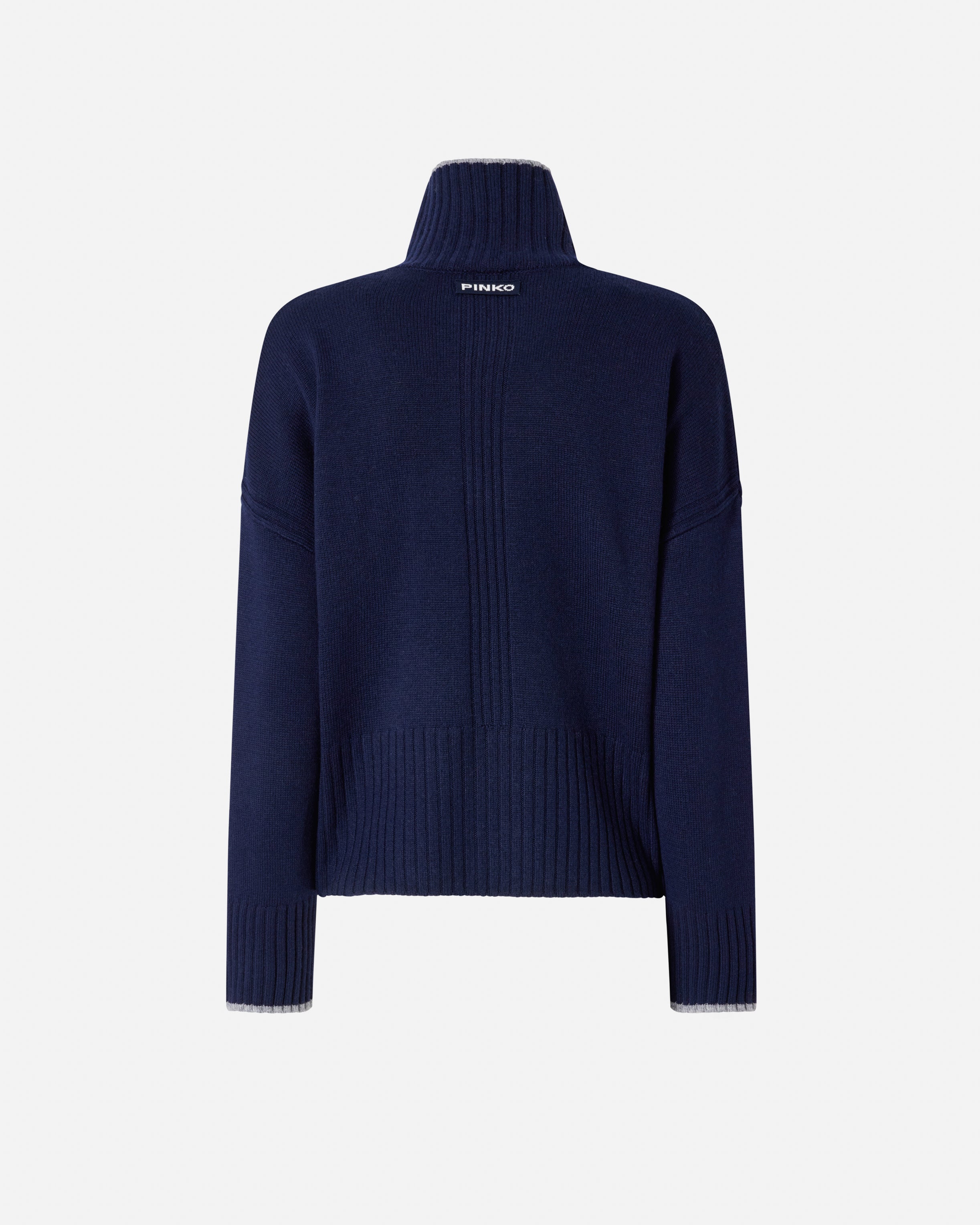 PINKO Maglia Dolcevita Falkland-Blu