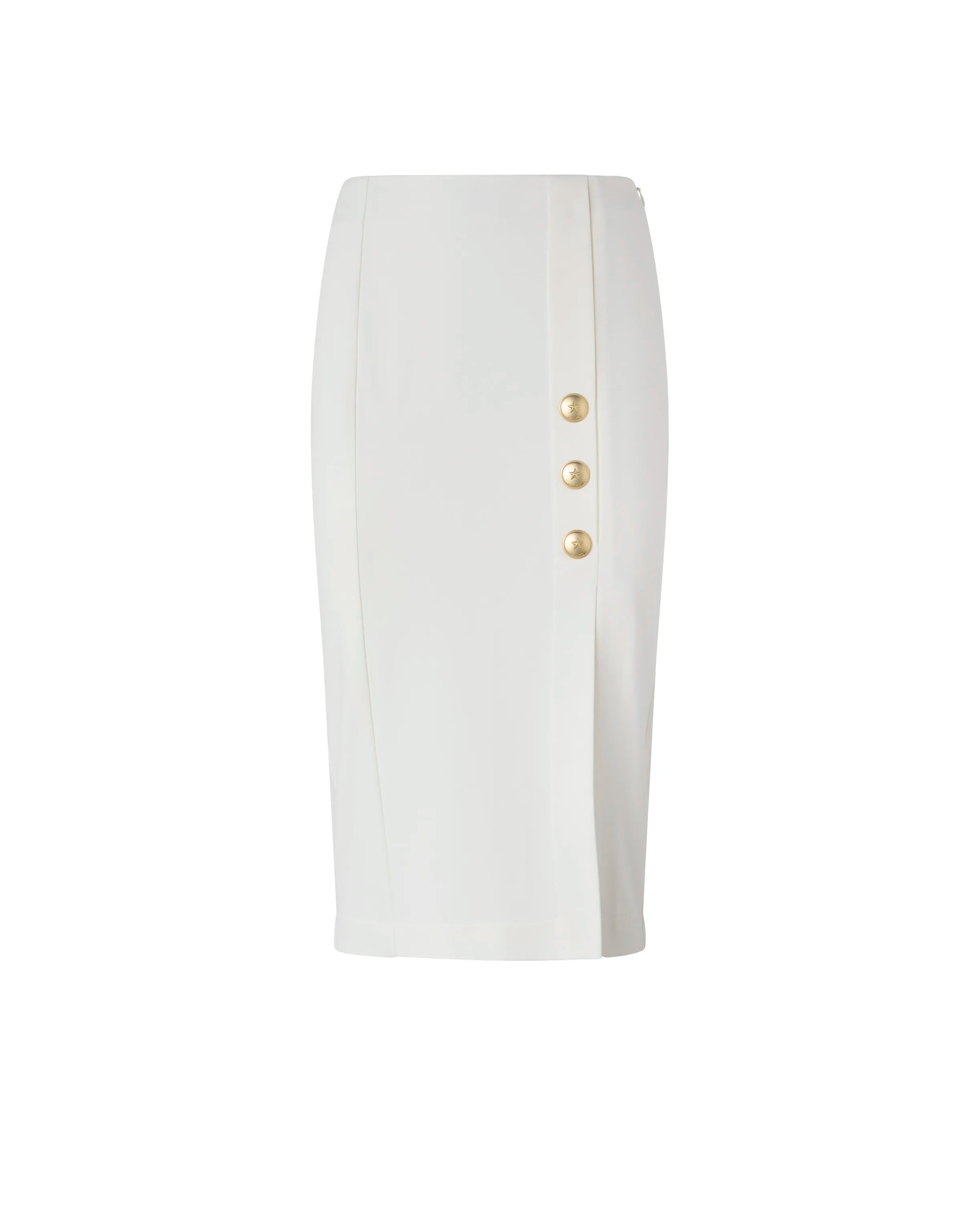 PINKO Gonna Giardiniera-Bianco Biancaneve