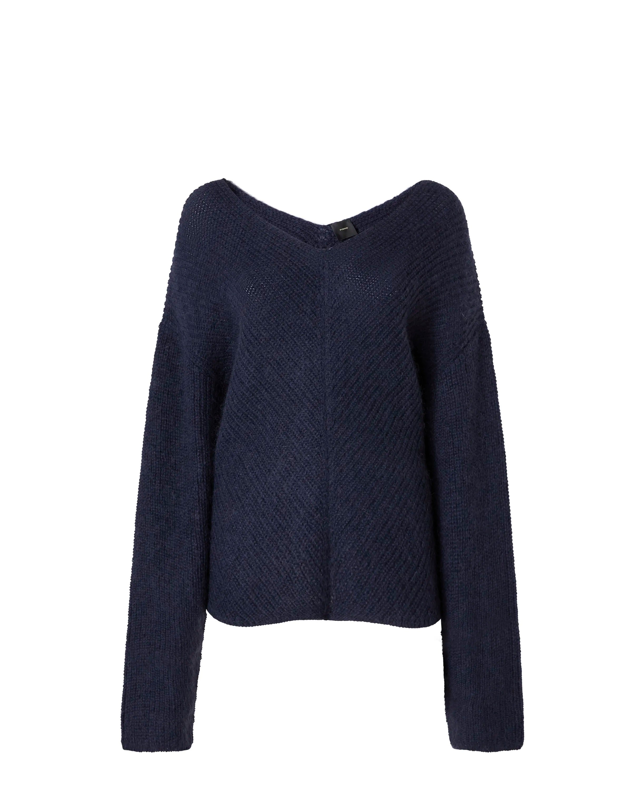 PINKO Maglia Saint Croix-Blu Fondo Mare