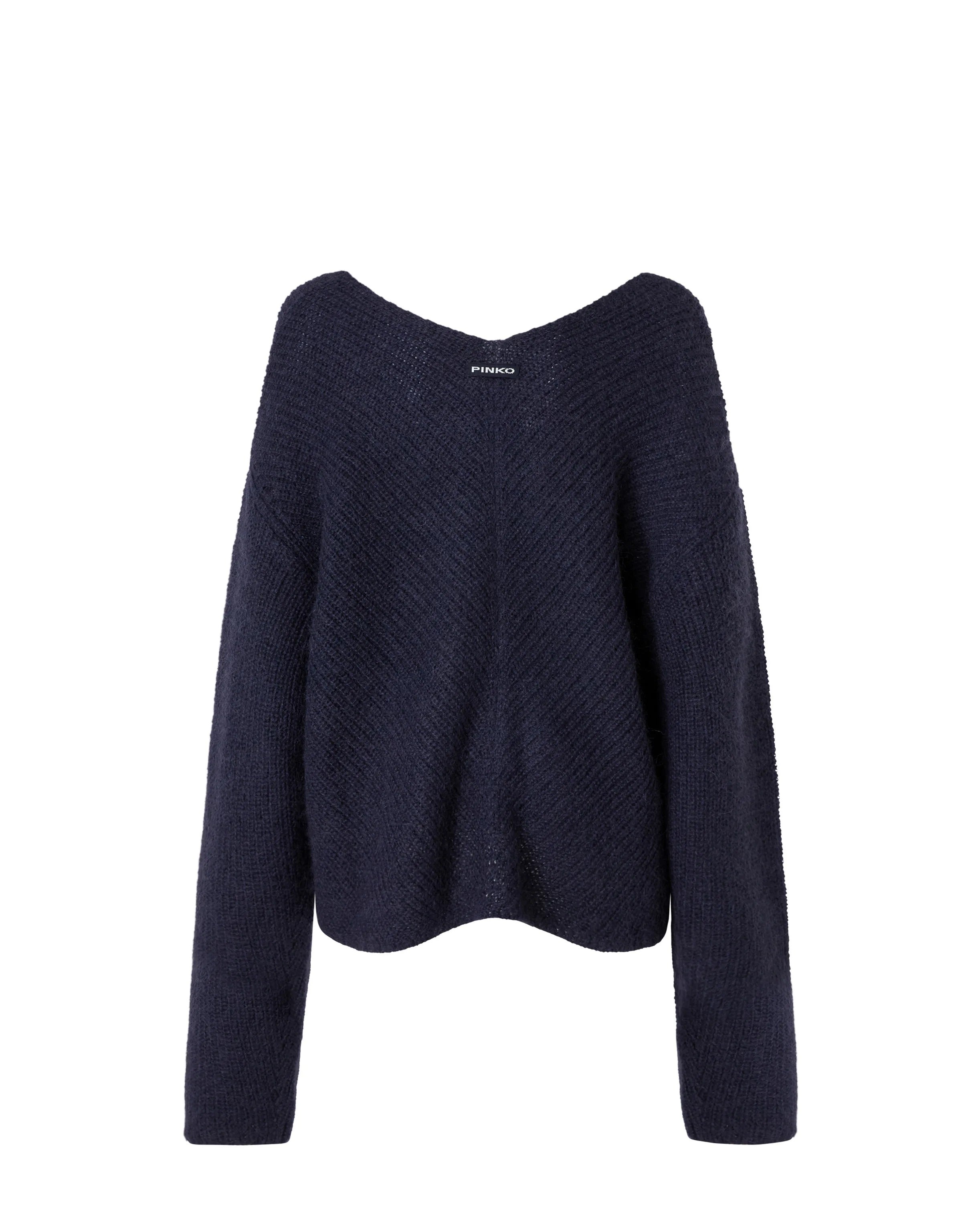 PINKO Maglia Saint Croix-Blu Fondo Mare