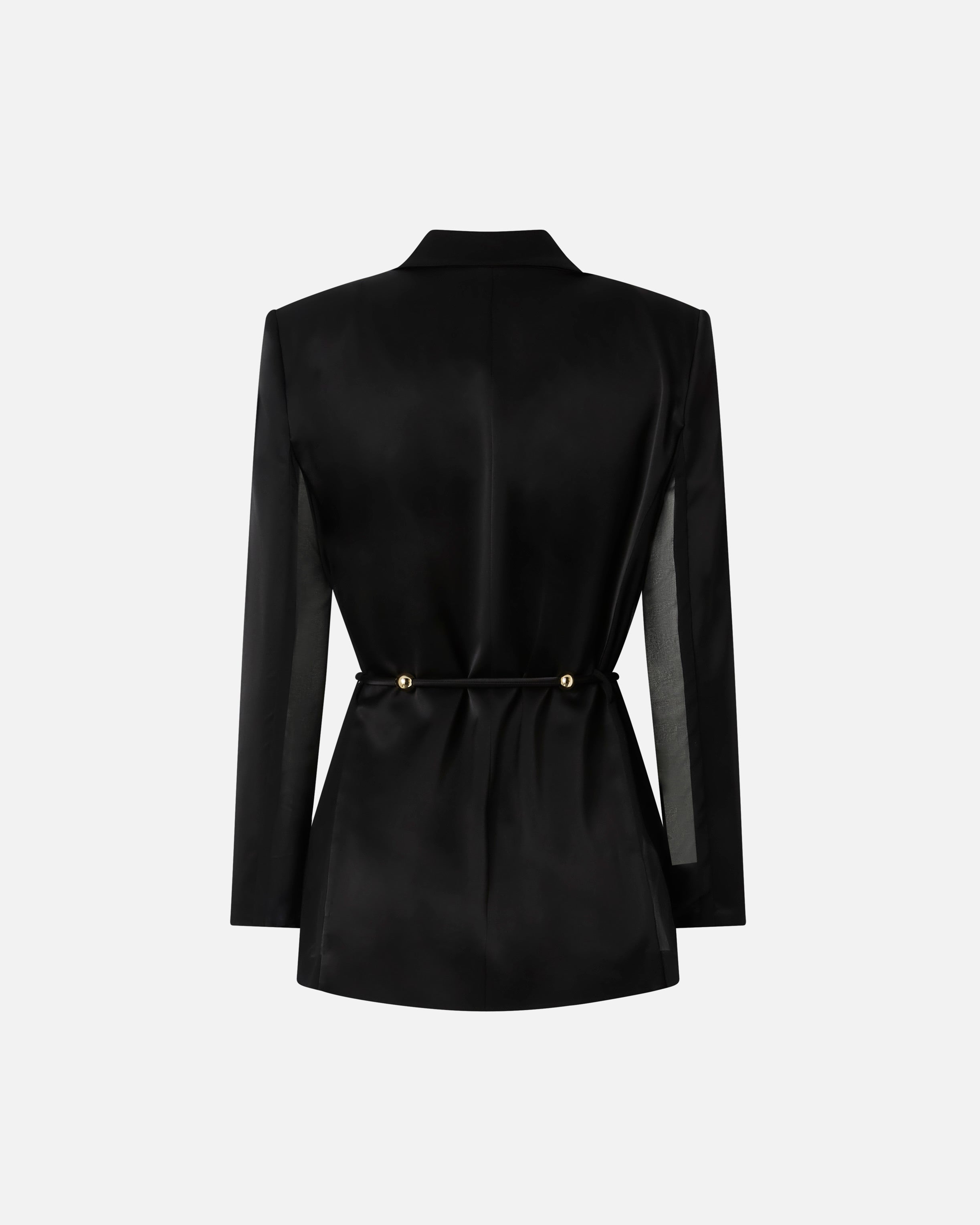 PINKO Giacca Carillon Satin-Nero