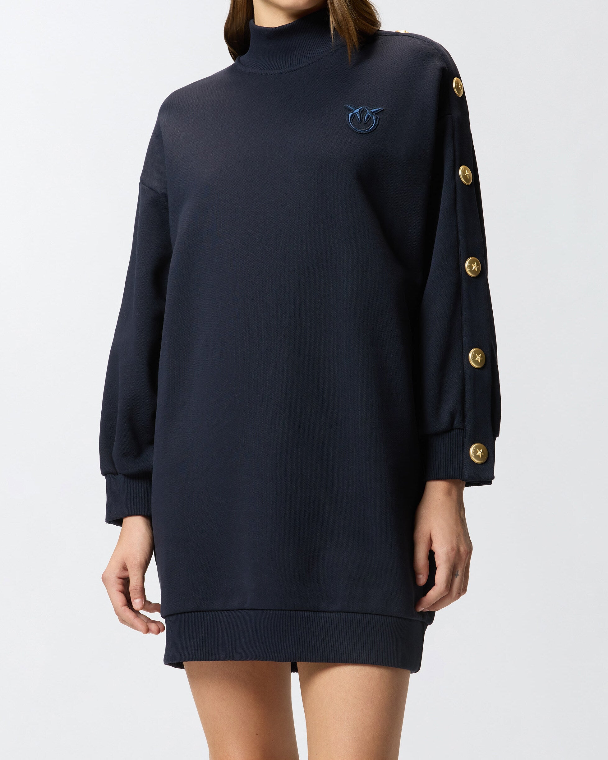 PINKO Felpa Muesli-Blu