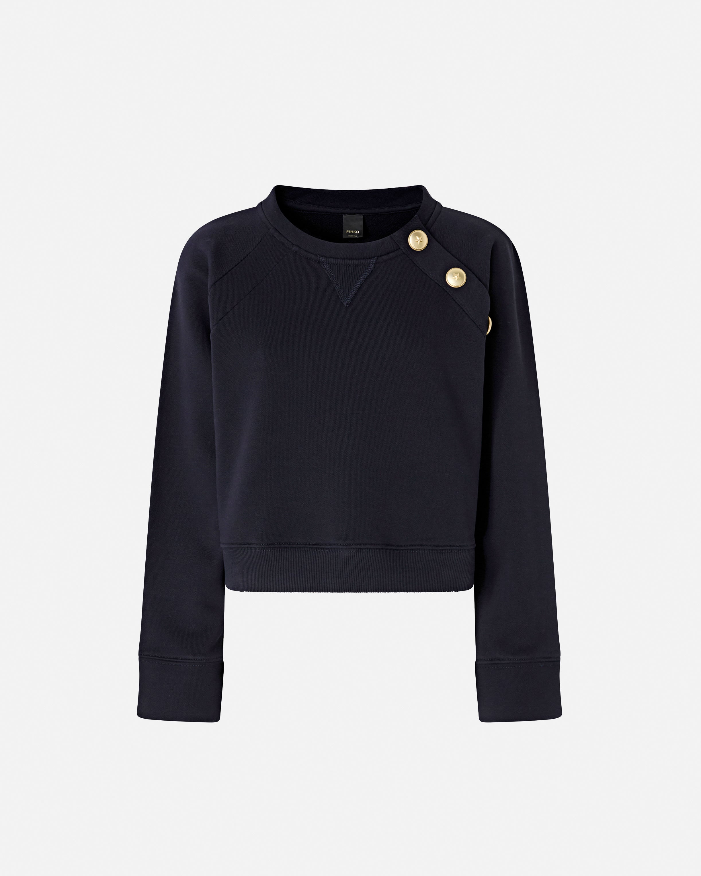PINKO Felpa Margarina-Blu