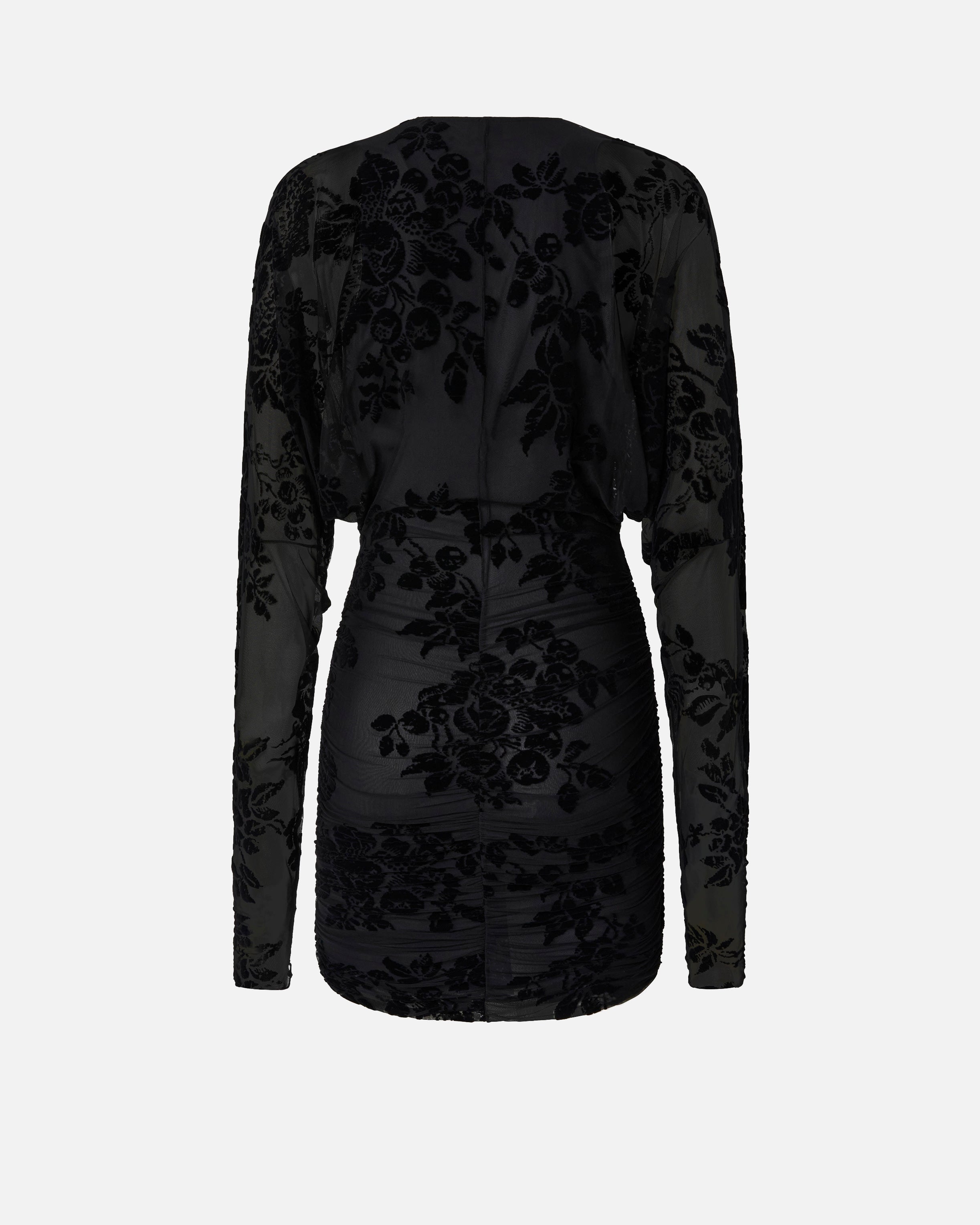 PINKO Abito Roulette tulle-Nero