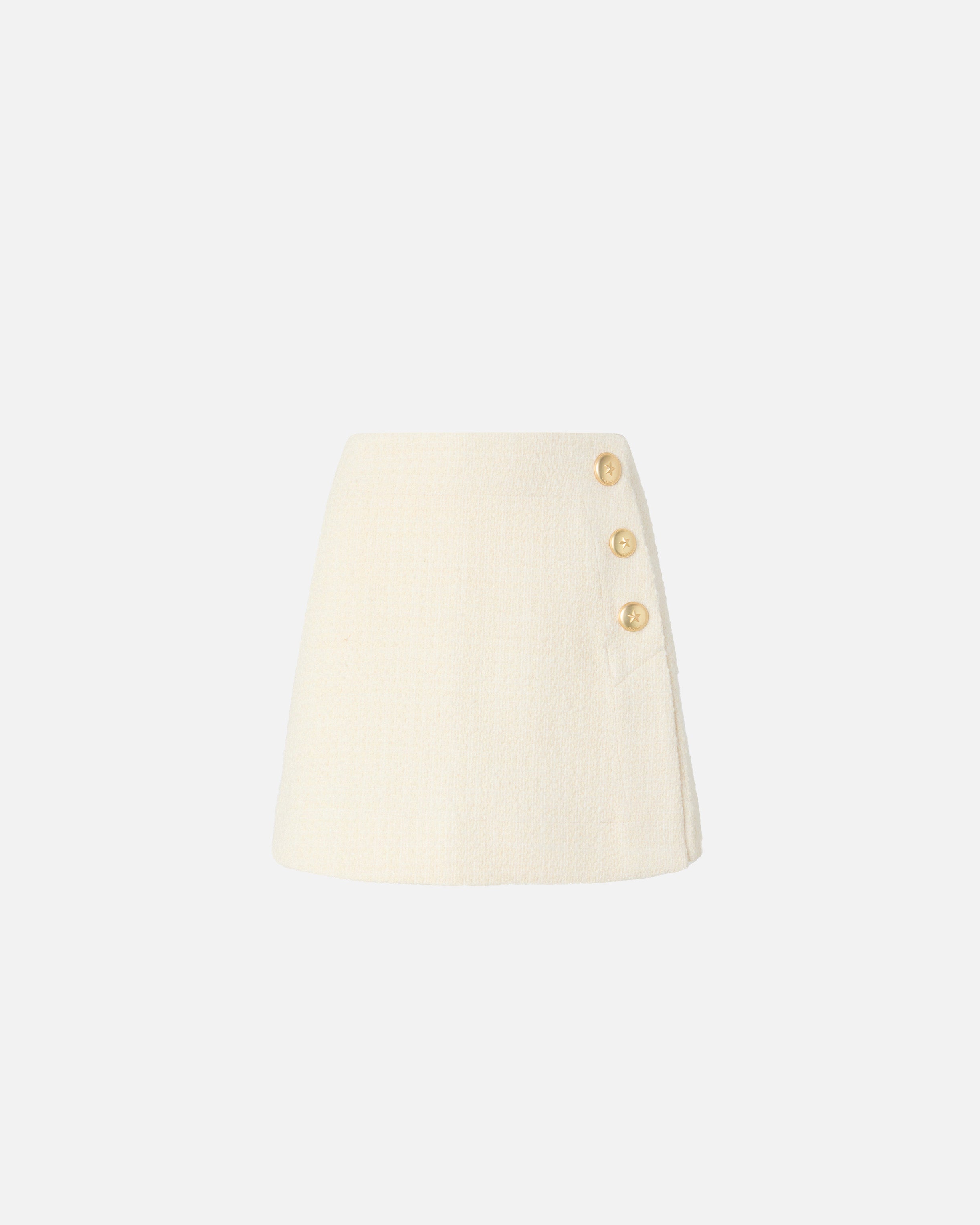PINKO Gonna Flan-Bianco Biancaneve