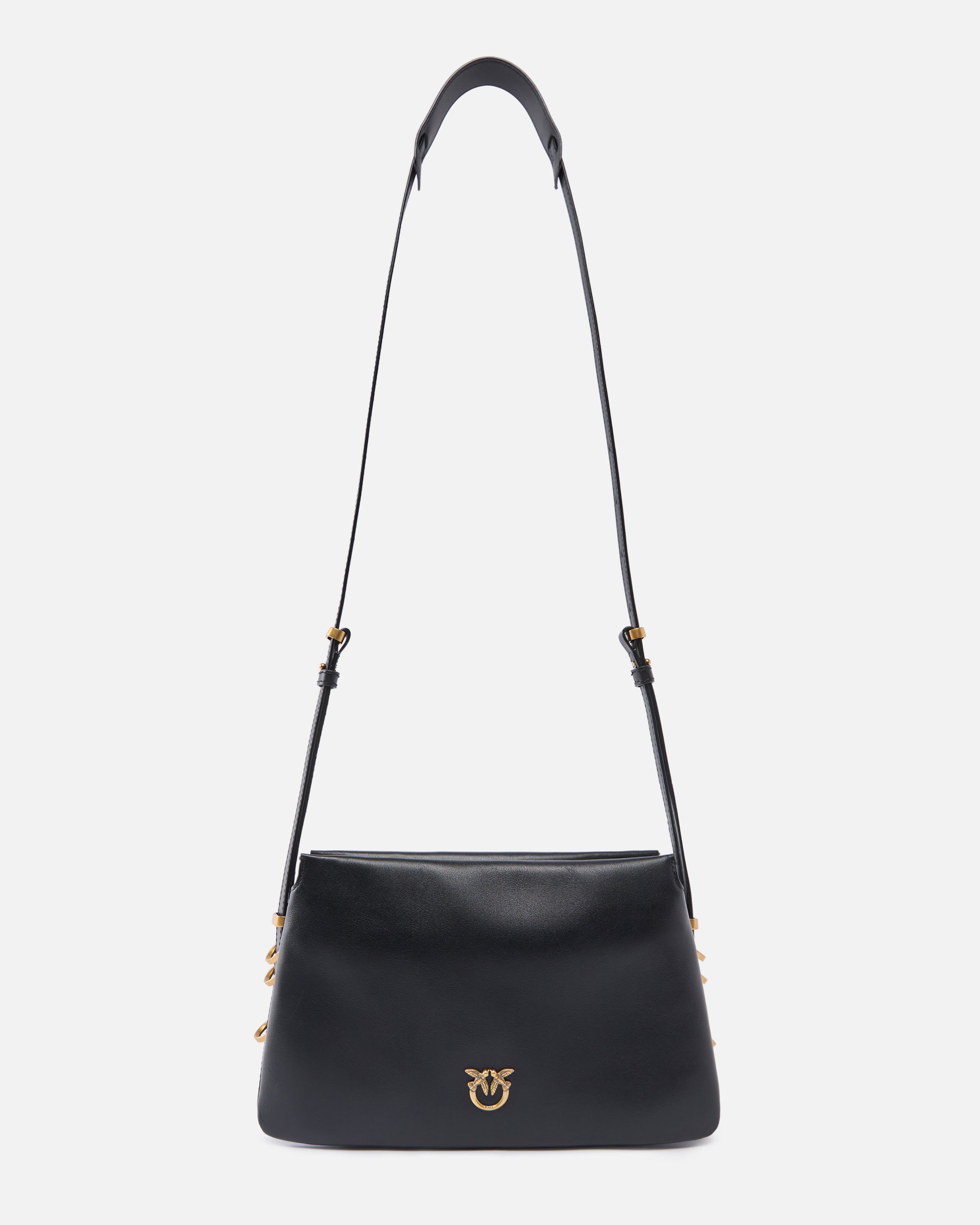 PINKO Borsa Mini One Two Three-Nero Gold