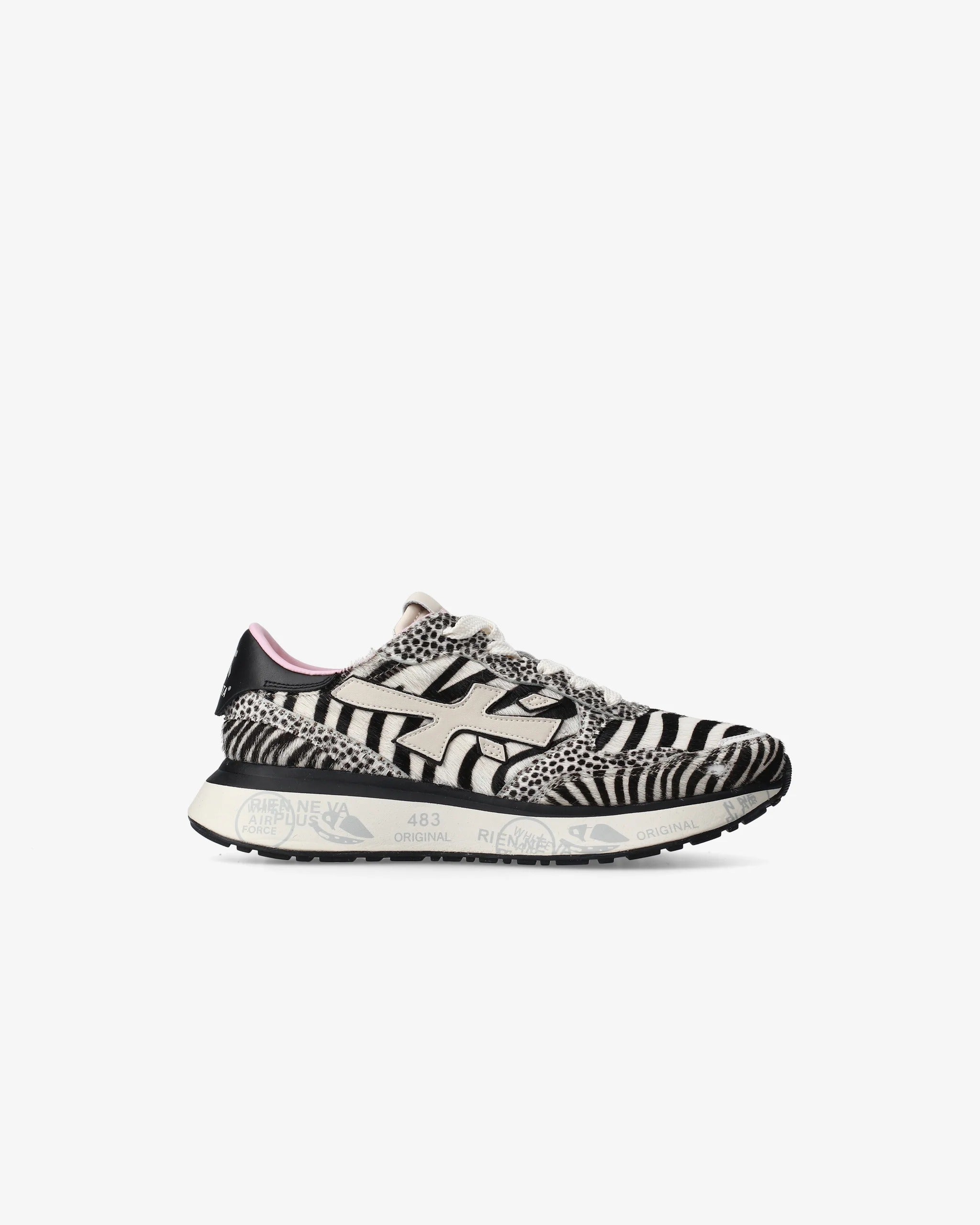 PREMIATA Sneaker Donna Lauryn 7780-Bianco Nero
