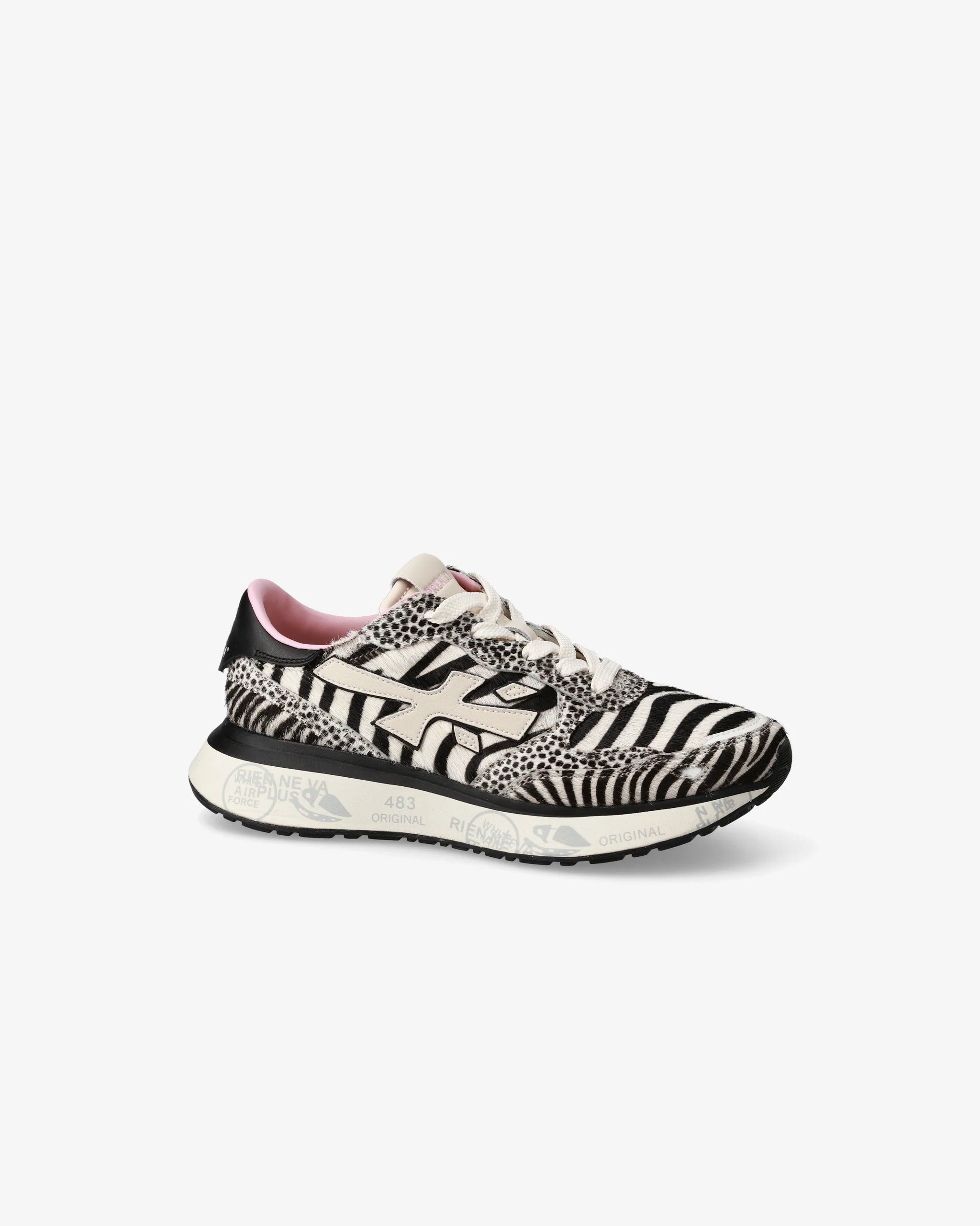 PREMIATA Sneaker Donna Lauryn 7780-Bianco Nero