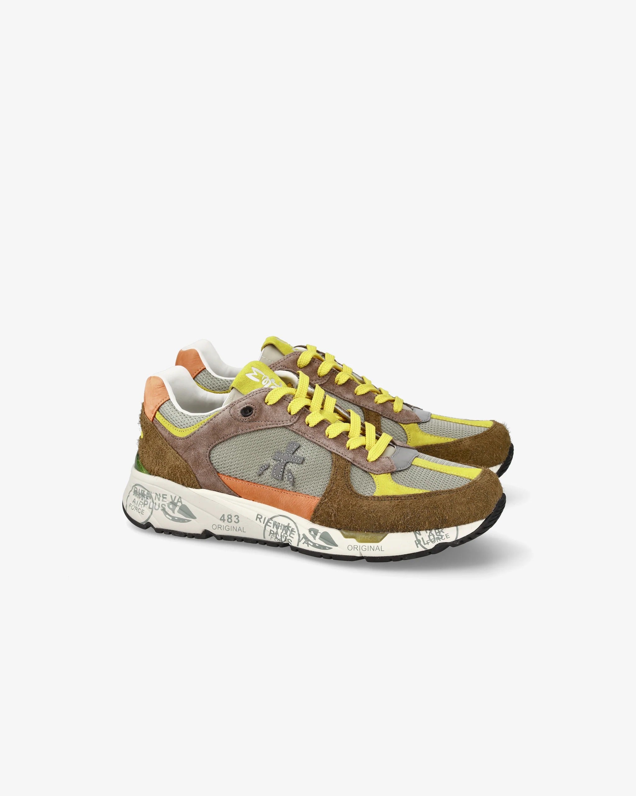 PREMIATA Sneaker Uomo Mase-Marrone