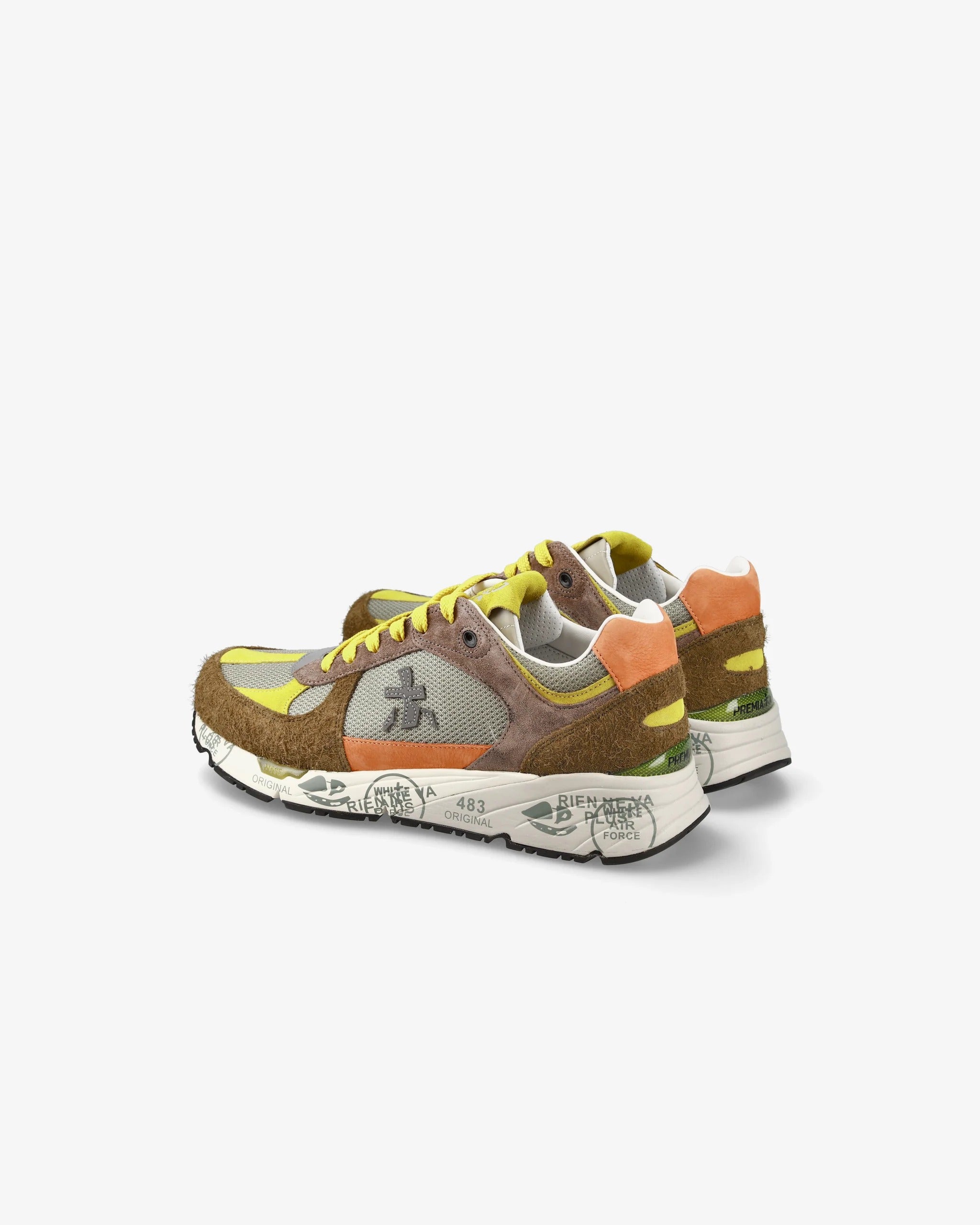 PREMIATA Sneaker Uomo Mase-Marrone