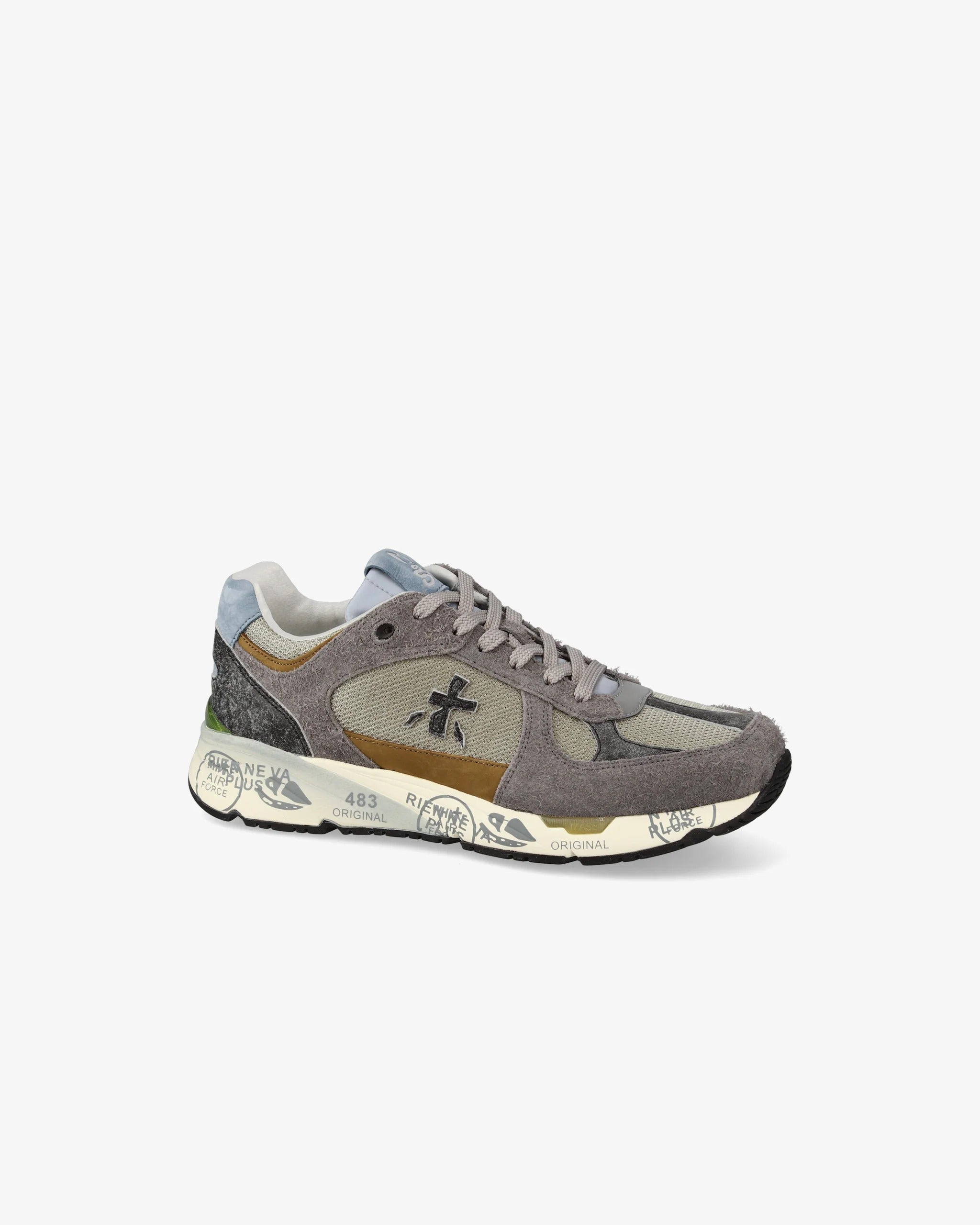 PREMIATA Sneaker Uomo Mase 7869-Grigio
