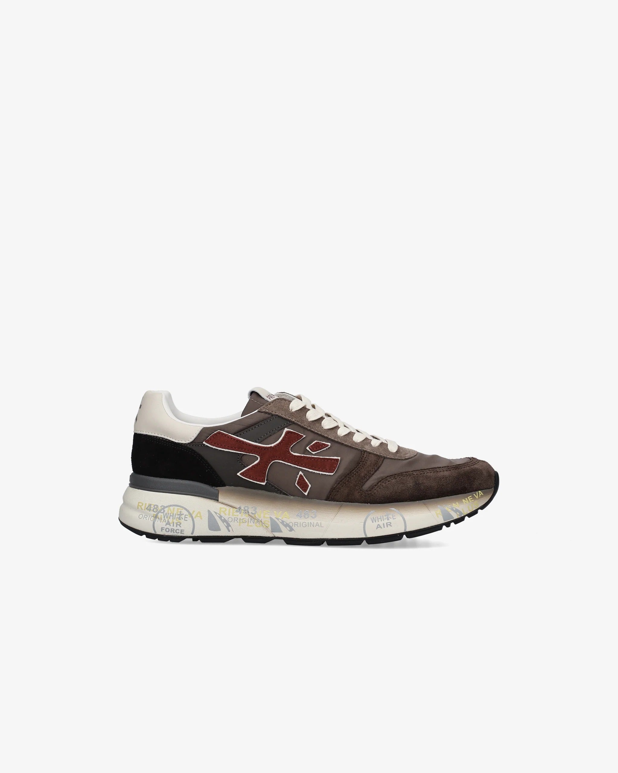 PREMIATA Sneaker Uomo Mick 7714-Marrone