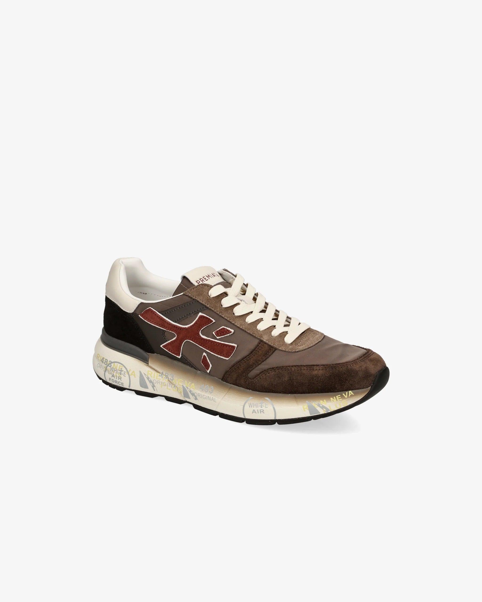 PREMIATA Sneaker Uomo Mick 7714-Marrone
