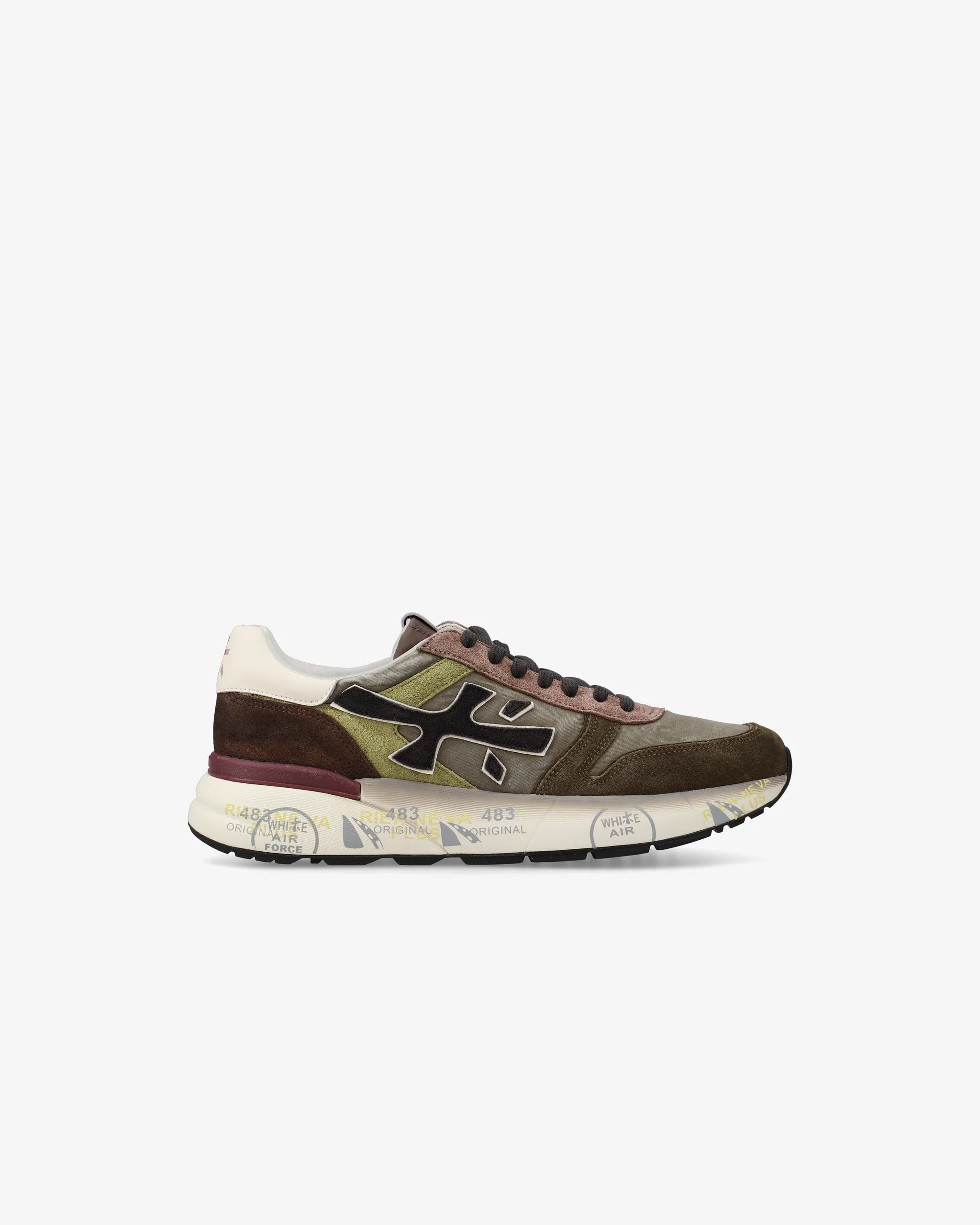 PREMIATA Sneaker Uomo Mick 7717-Verde Militare