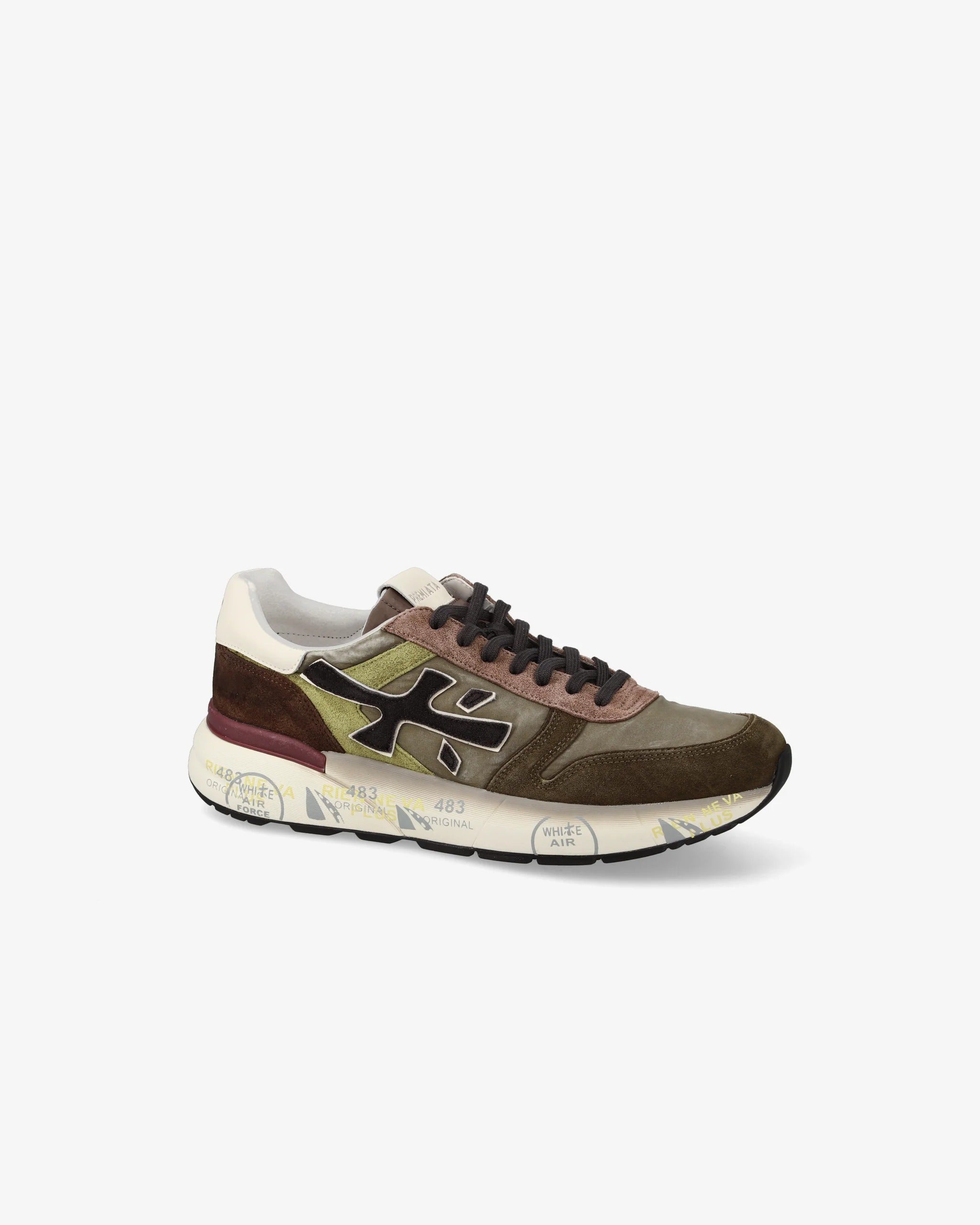 PREMIATA Sneaker Uomo Mick 7717-Verde Militare