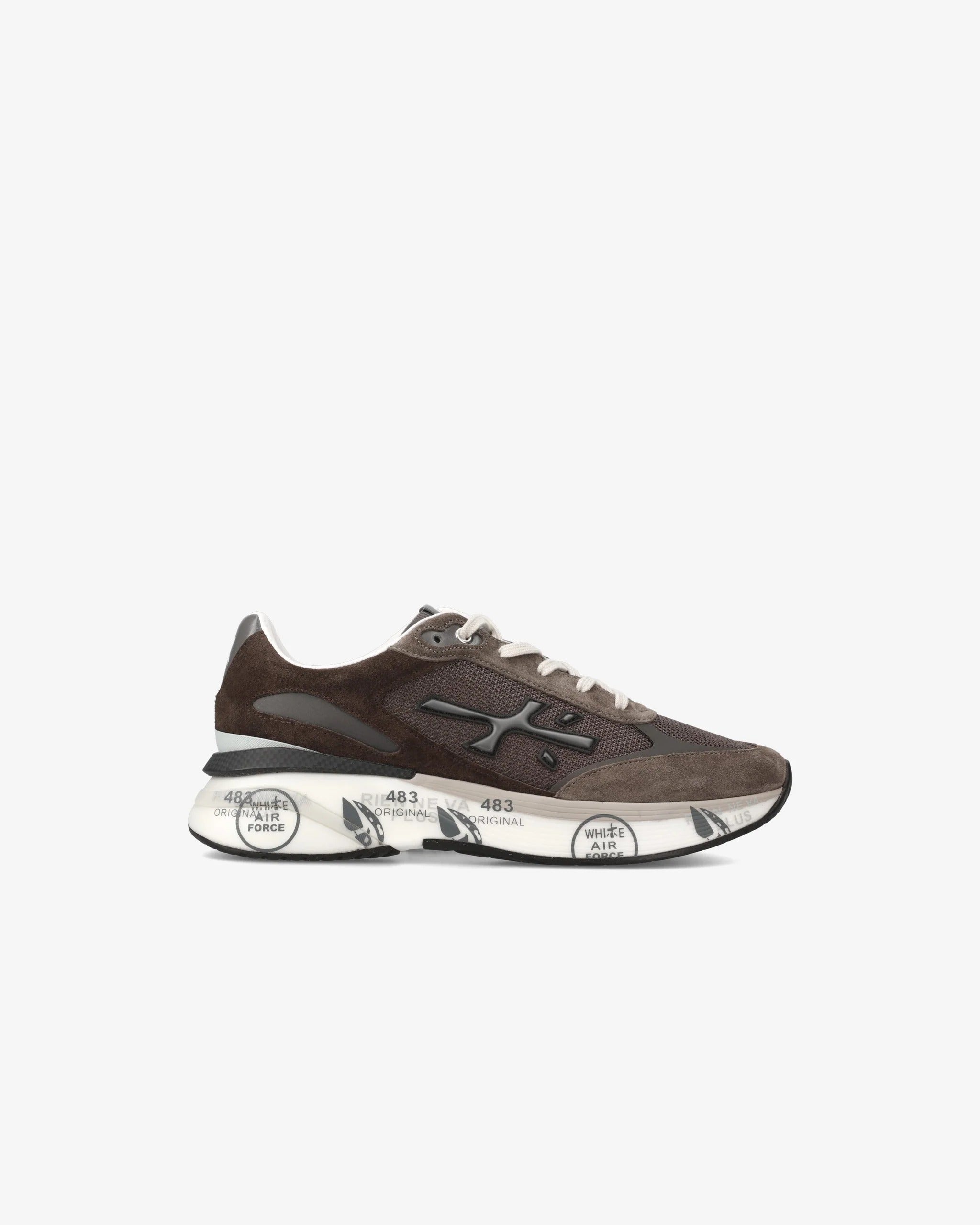 PREMIATA Sneaker Uomo Moerun 6446-Grigio Scuro