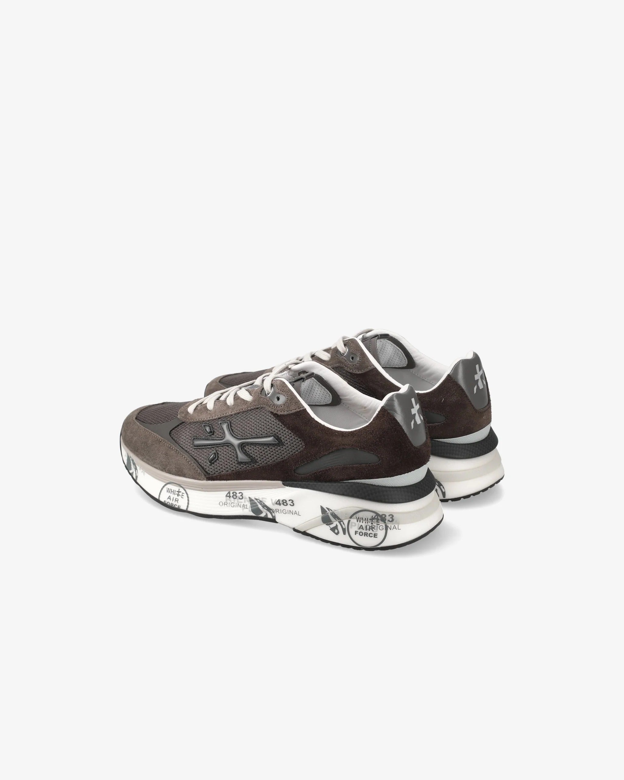 PREMIATA Sneaker Uomo Moerun 6446-Grigio Scuro