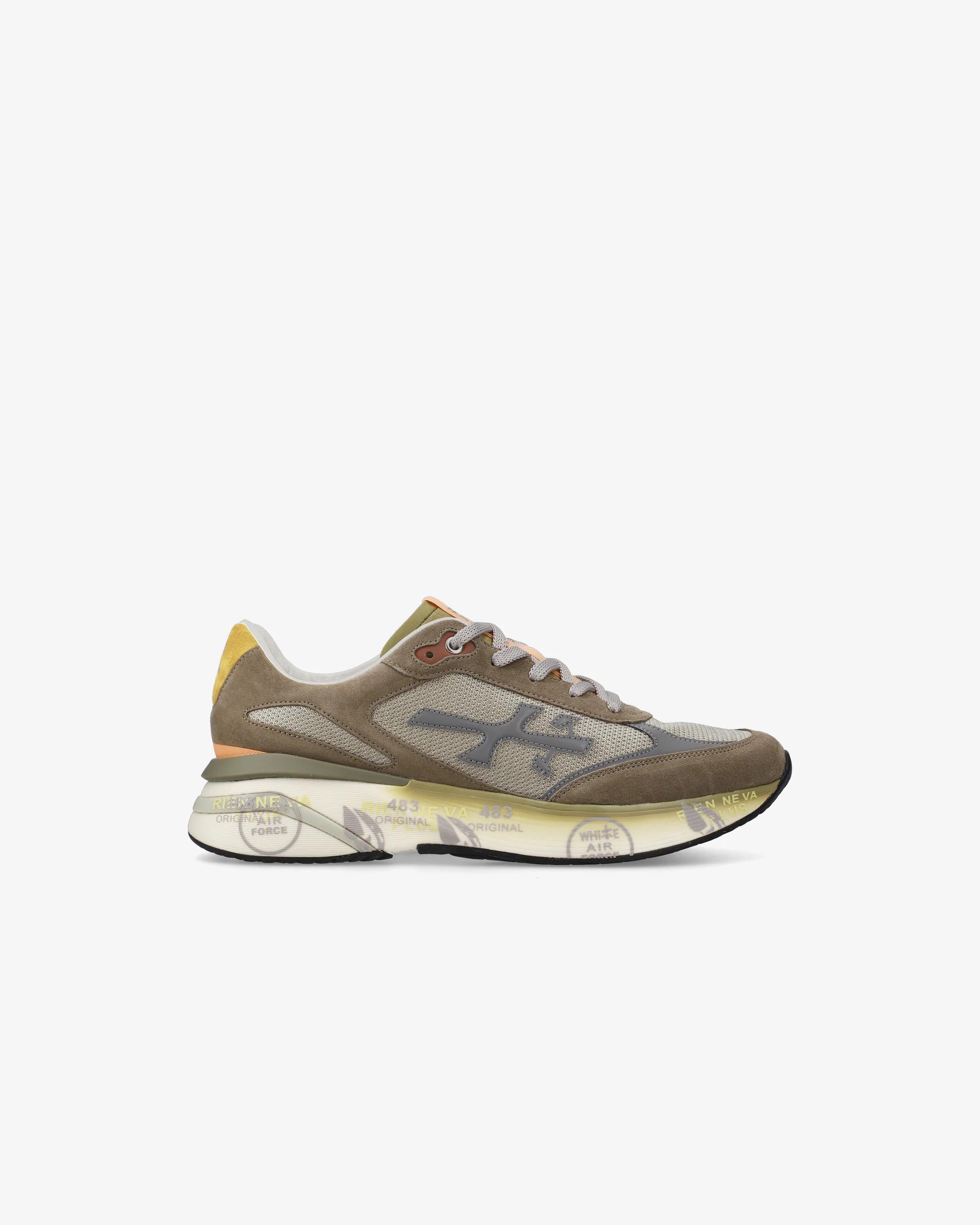 PREMIATA Sneaker Uomo Moerun 7871-Tortora Marrone
