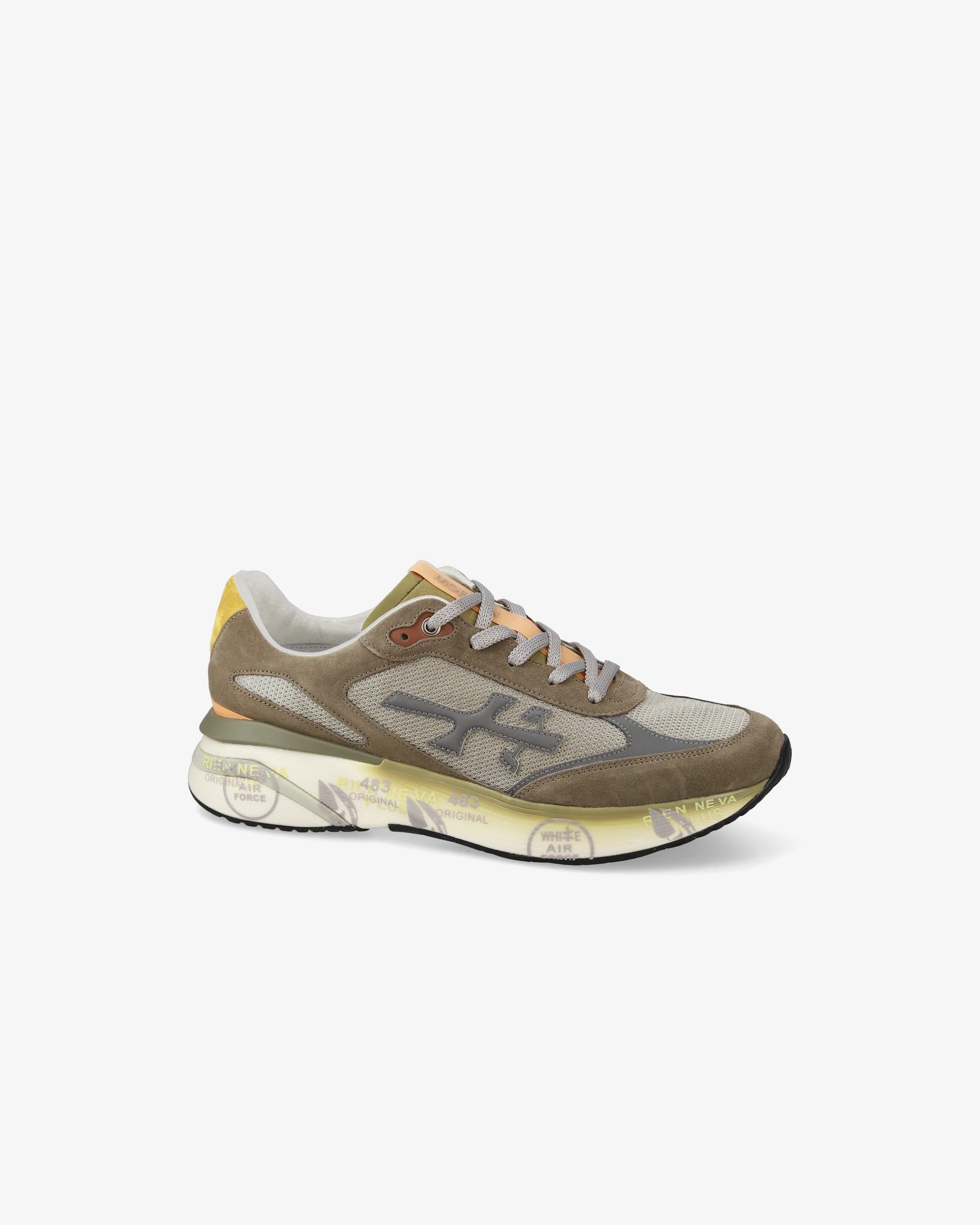 PREMIATA Sneaker Uomo Moerun 7871-Tortora Marrone