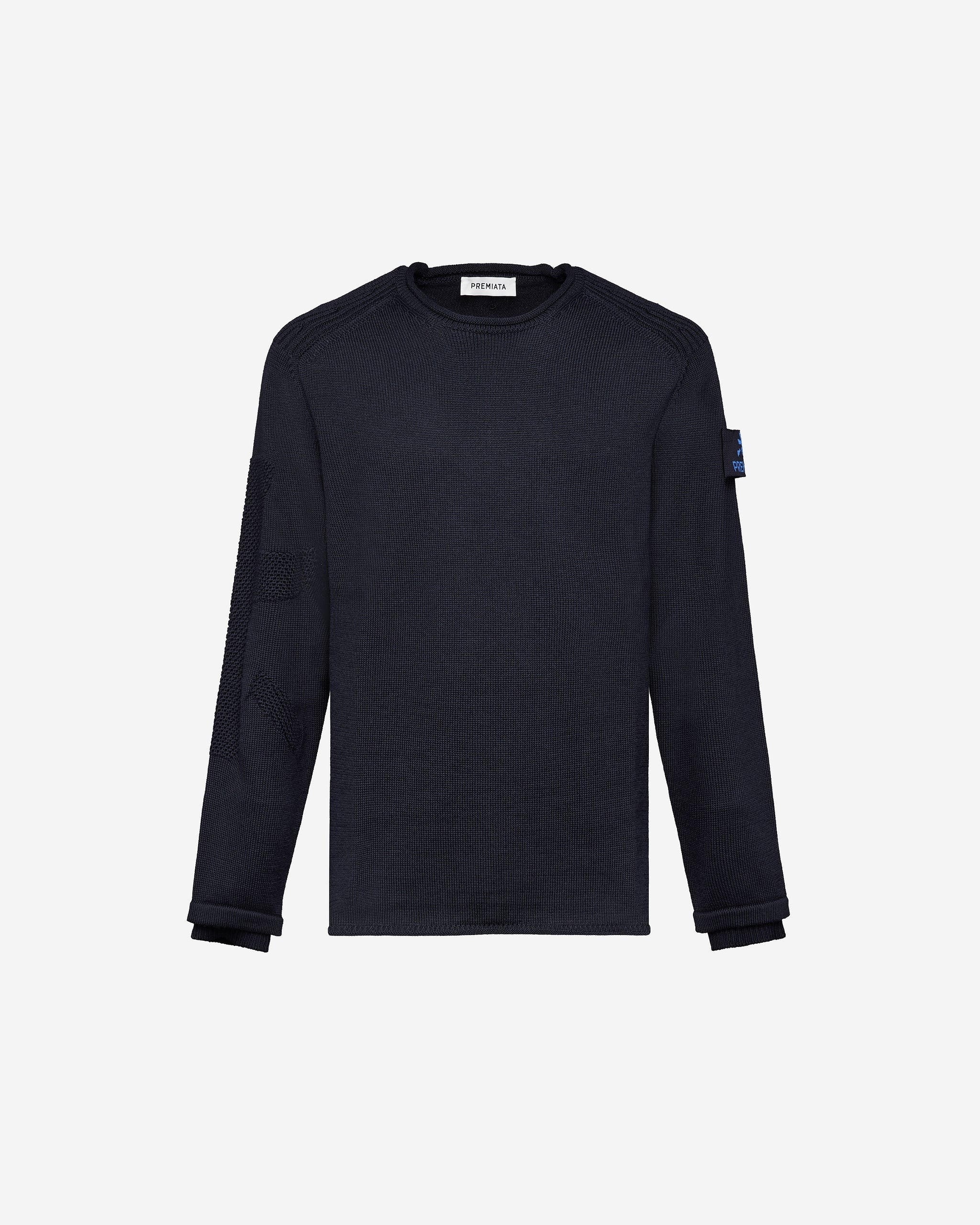 PREMIATA Maglia Uomo Girocollo Lana-Nero