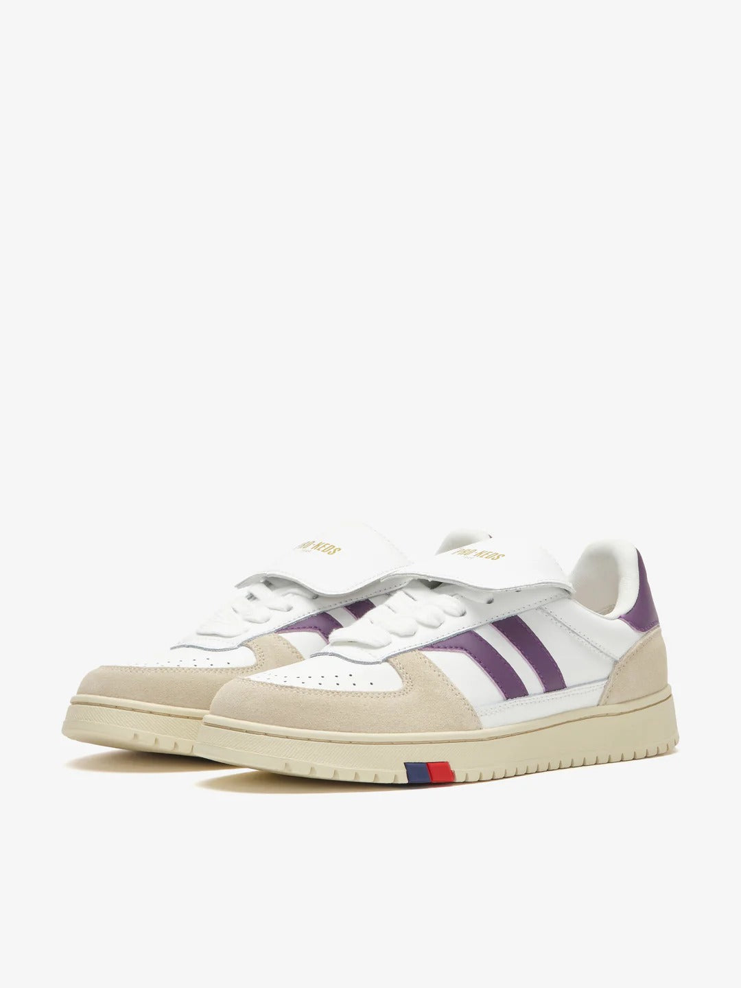 PRO-KEDS SNEAKER Donna FIELD KING-White Aubergine
