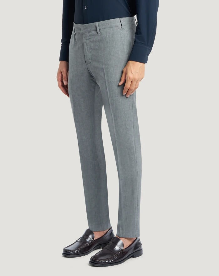 PT TORINO Pantalone Uomo DIECI Lana-Grigio Medio