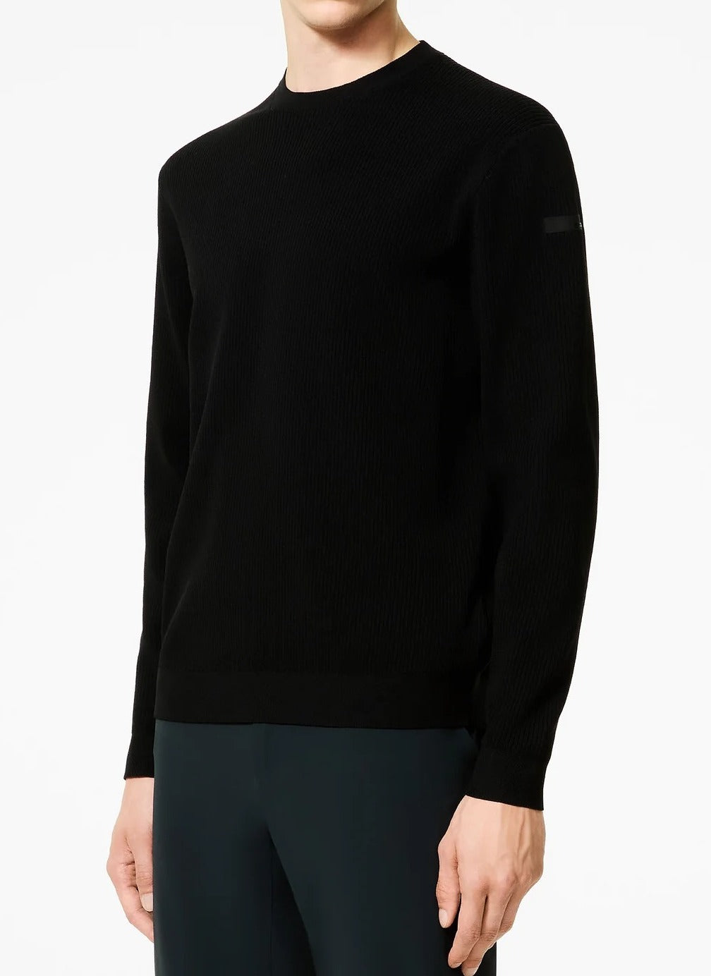 RRD Maglia Uomo Girocollo Amos Perlupin-Black