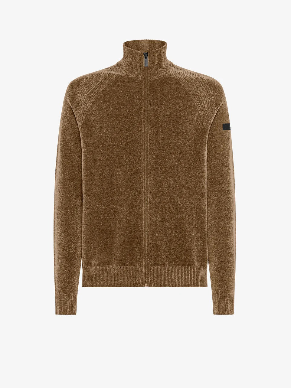 RRD Maglia Uomo Velvet full zip-Taupe
