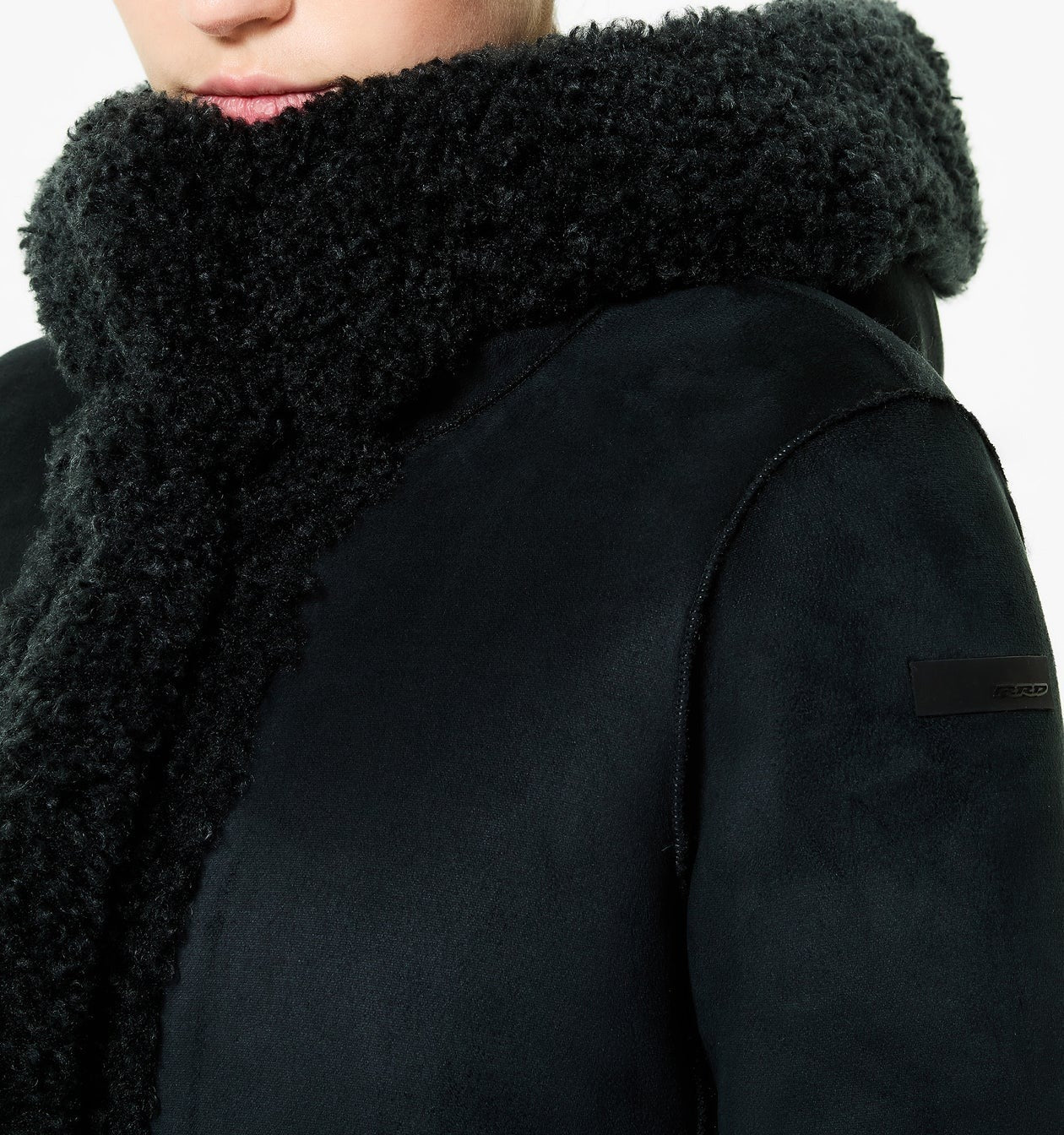 RRD Giacca Donna Reversible Lamb Hood-Lead