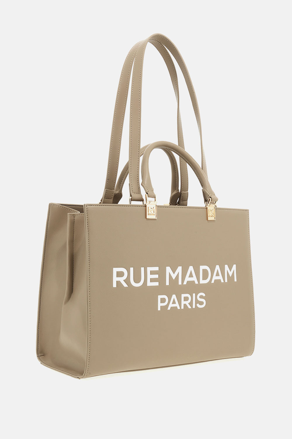 RUE MADAM Borsa ICONIQUE TOTE-Taupe