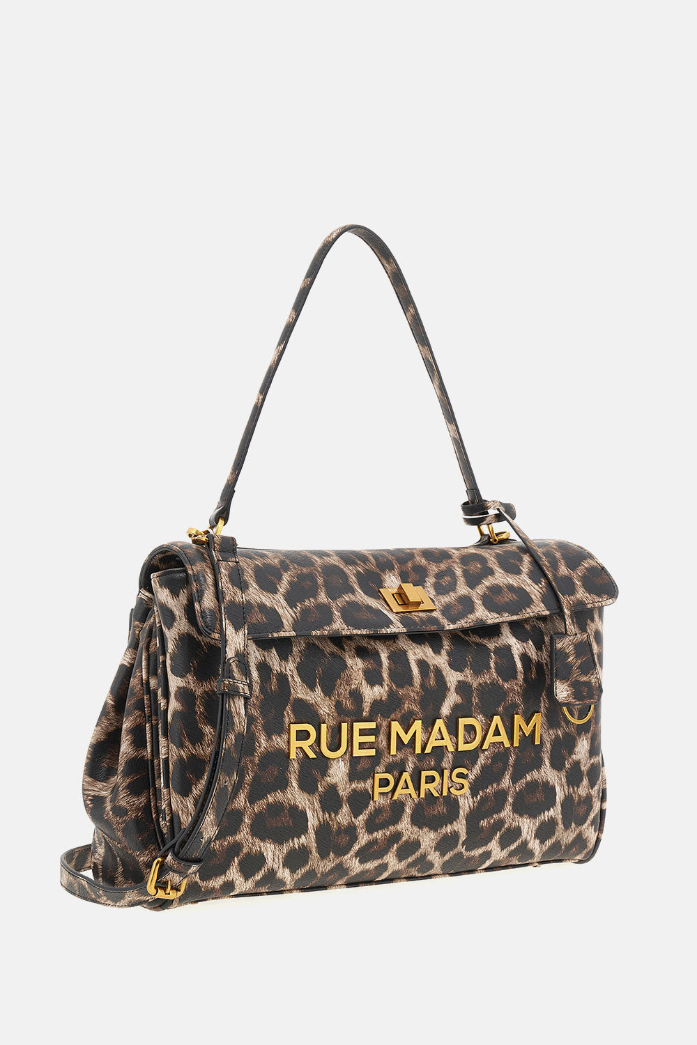 RUE MADAM Borsa LES JOURS XL-Leopard