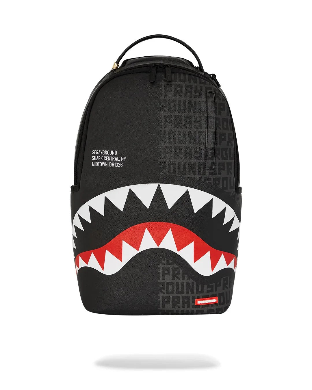 SPRAYGROUND Zaino CENTRAL SPLIT INFINITY-Nero